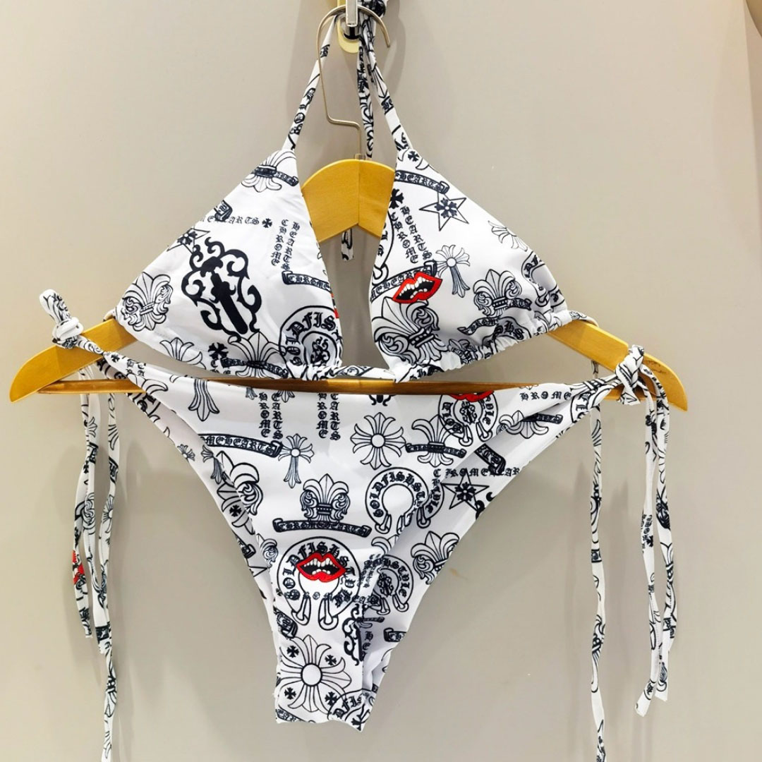 Chrome Heart  Two-piece Swimsuit - DesignerGu