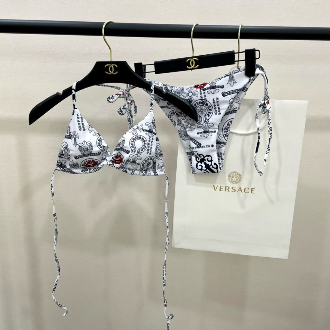 Chrome Heart  Two-piece Swimsuit - DesignerGu