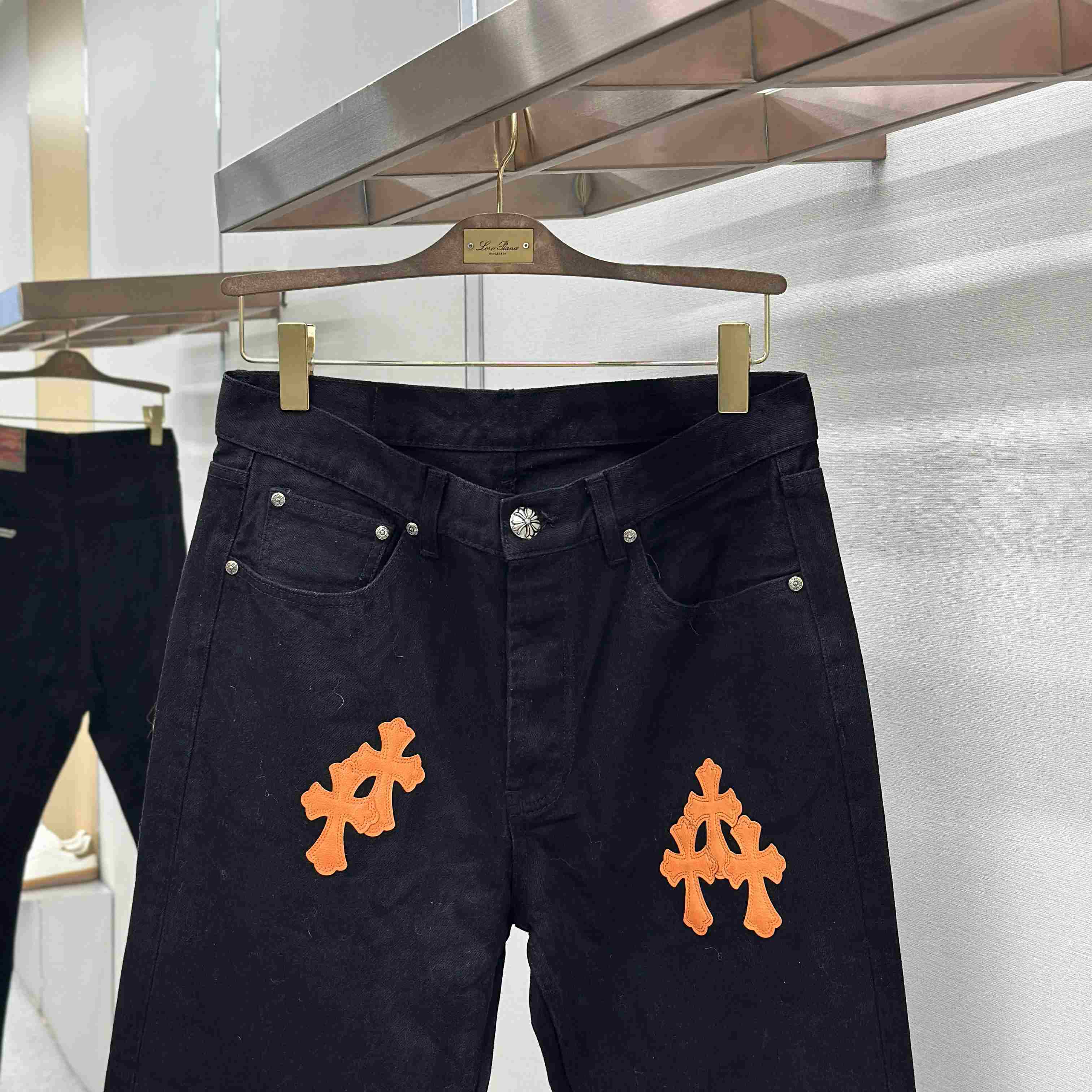 Chrome Hearts Jeans - DesignerGu