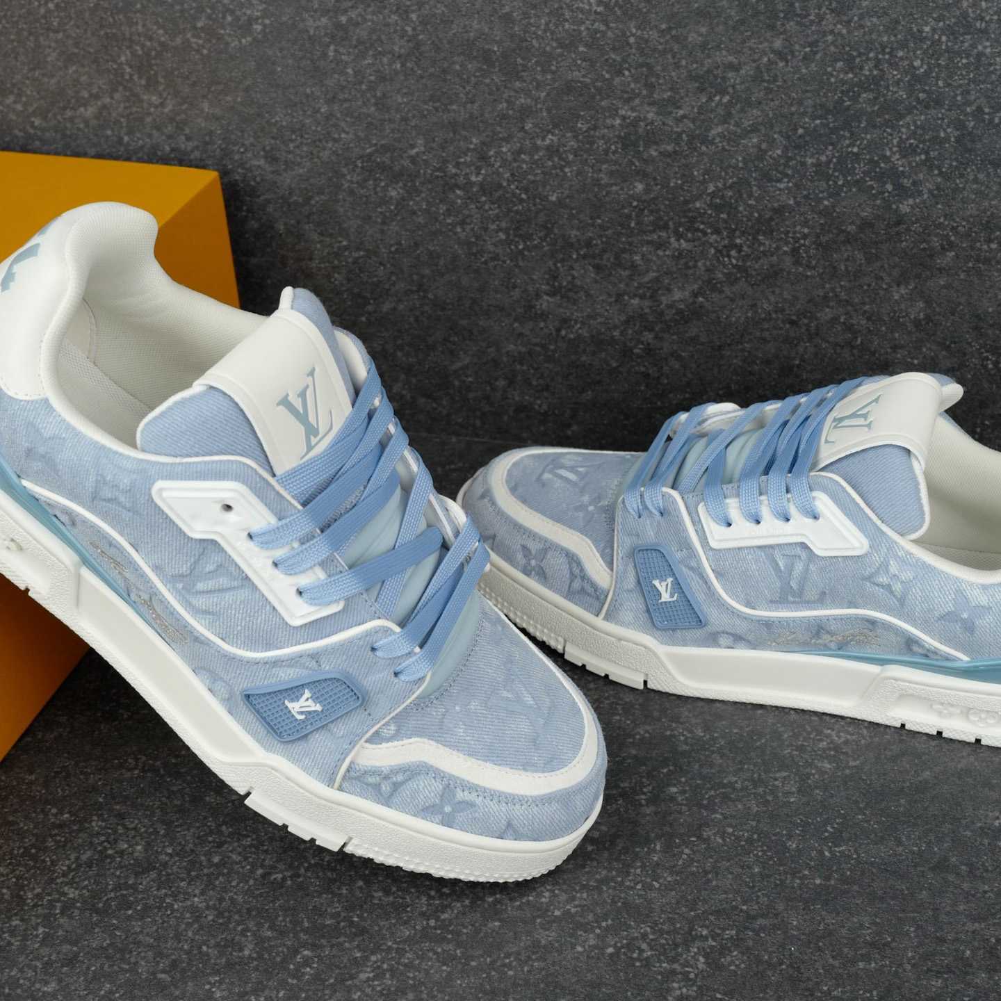 Louis Vuitton LV Trainer Sneaker 1AKBC3（upon uk size） - DesignerGu