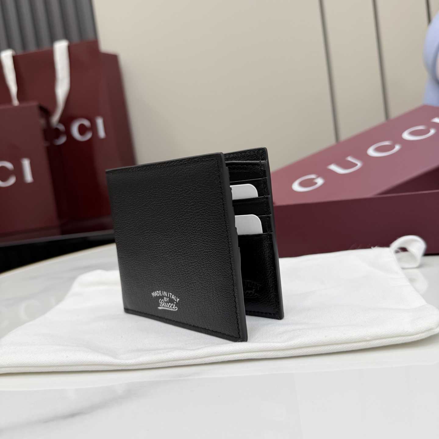 Gucci Lira Bi-Fold Wallet 867314 - DesignerGu