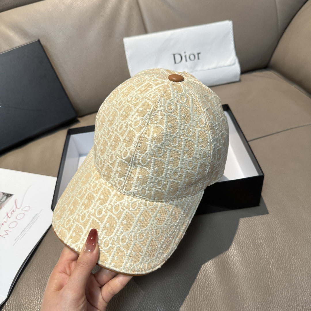 Dior Oblique D-Player Cap - DesignerGu
