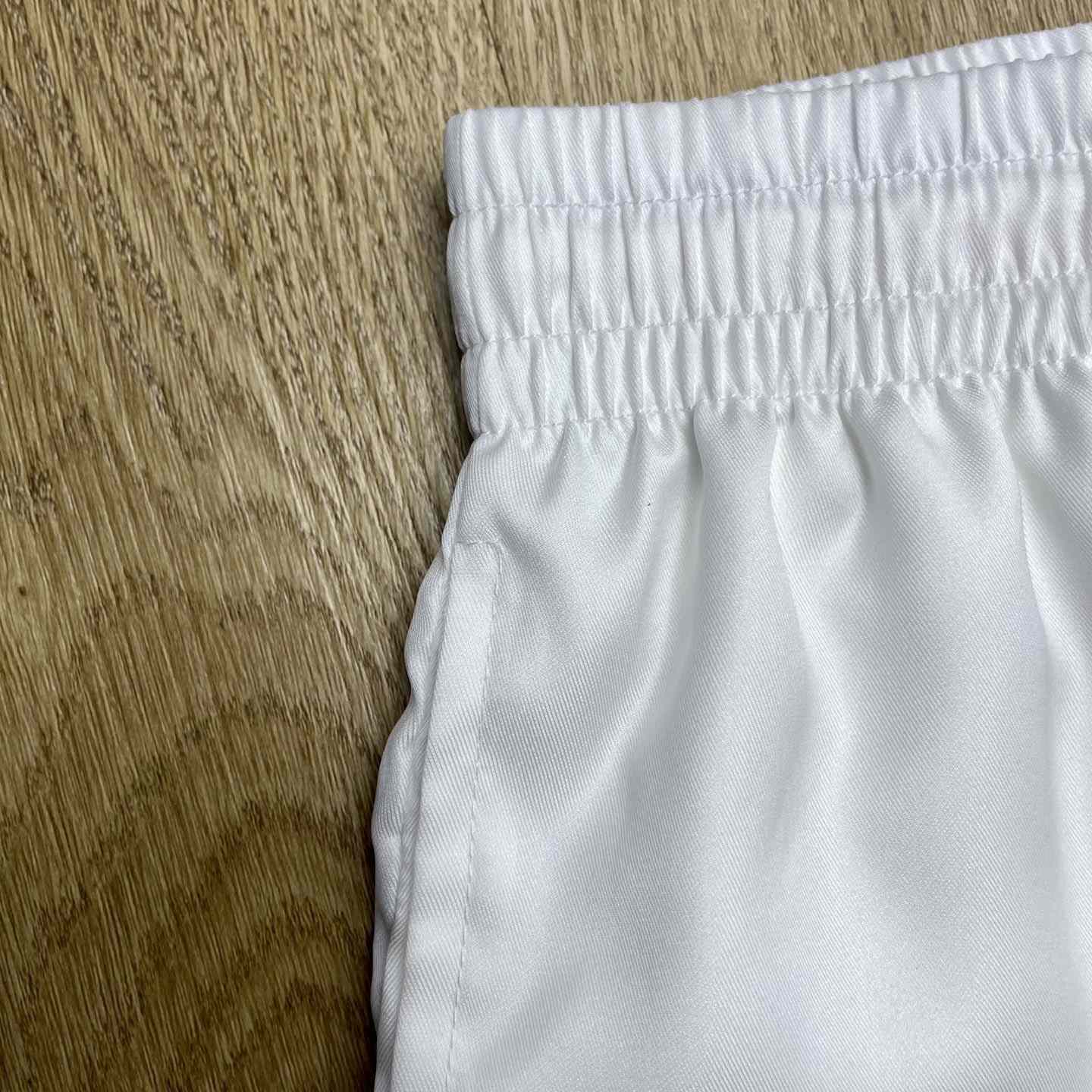 Casablanca White Tennis Landscape Silk Shorts CA3589 - DesignerGu