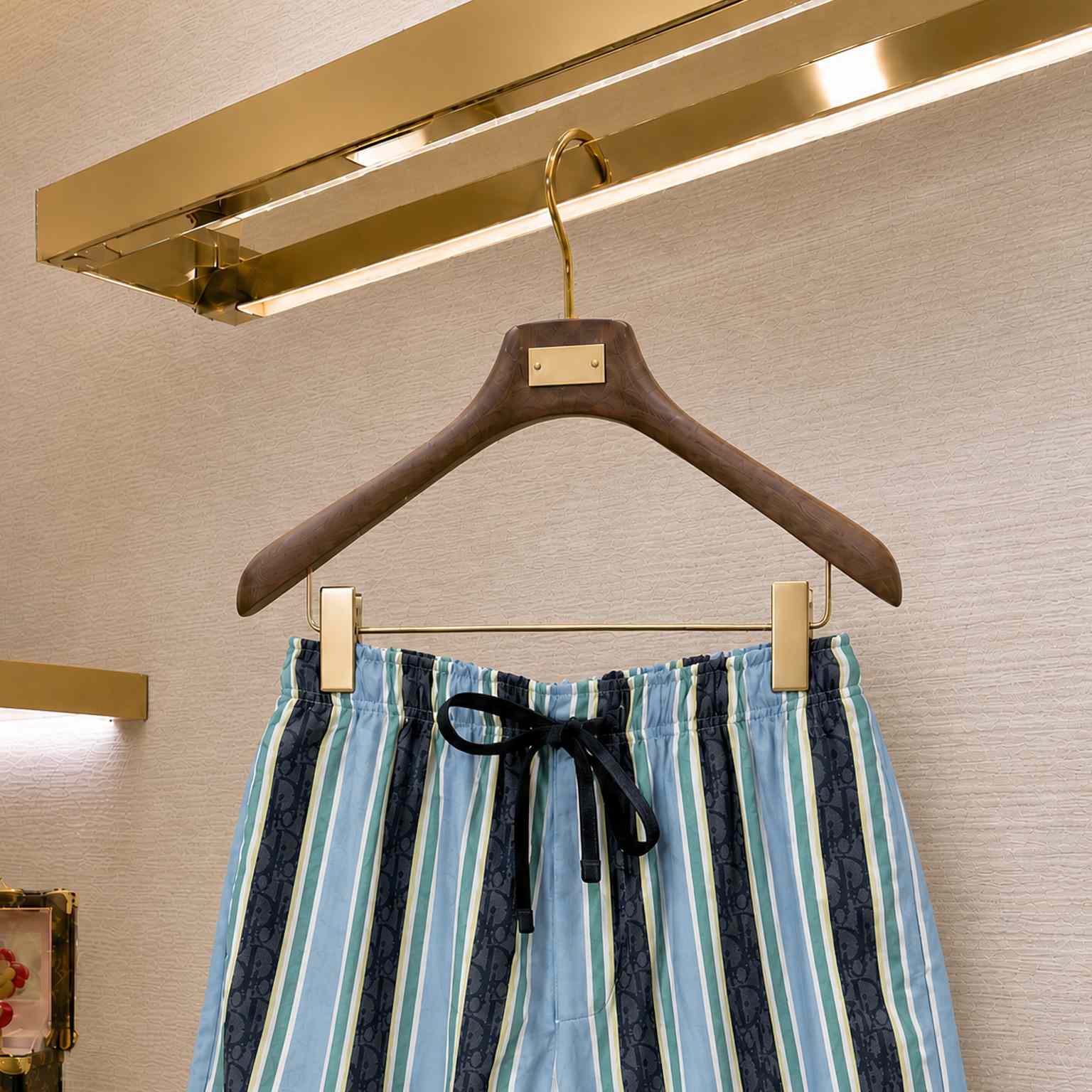  Dior Dioriviera Dior Oblique Sun Stripes Shorts - DesignerGu