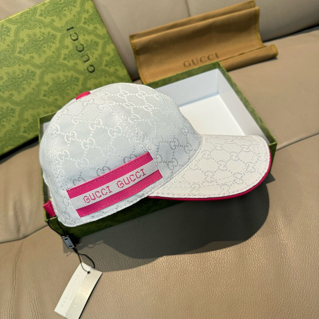 Gucci GG Cotton Canvas Baseball Hat - DesignerGu