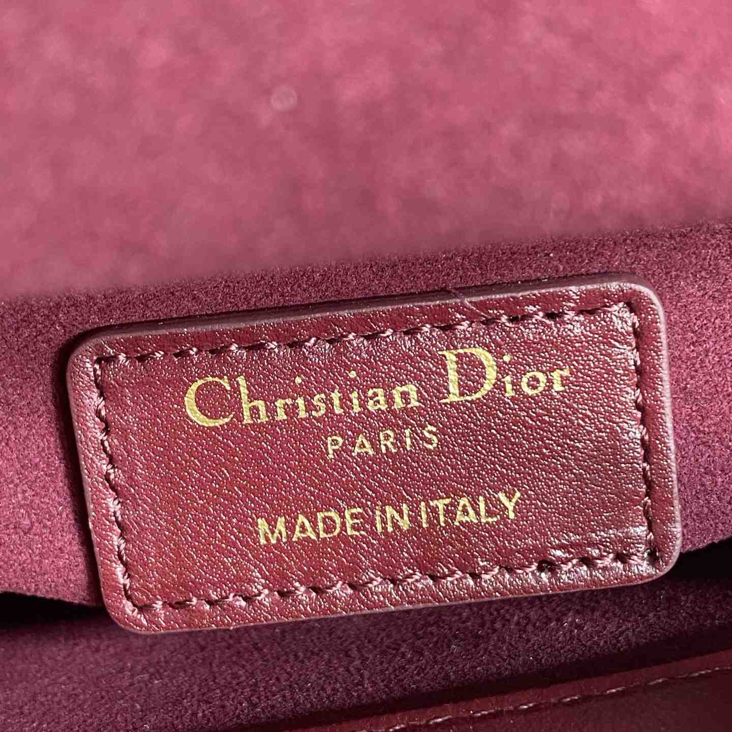 Dior Mini Lady Dior Bag With Chain - DesignerGu