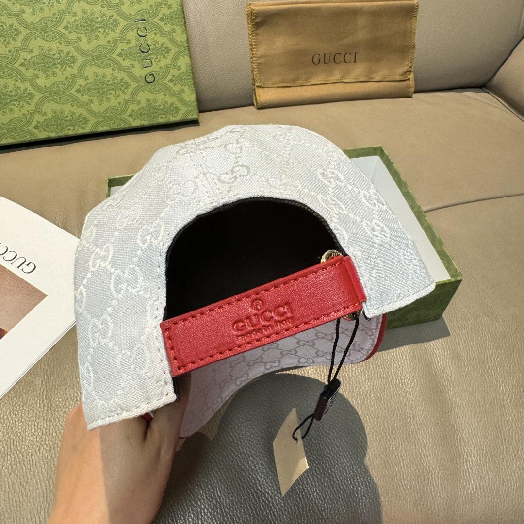 Gucci GG Cotton Canvas Baseball Hat - DesignerGu