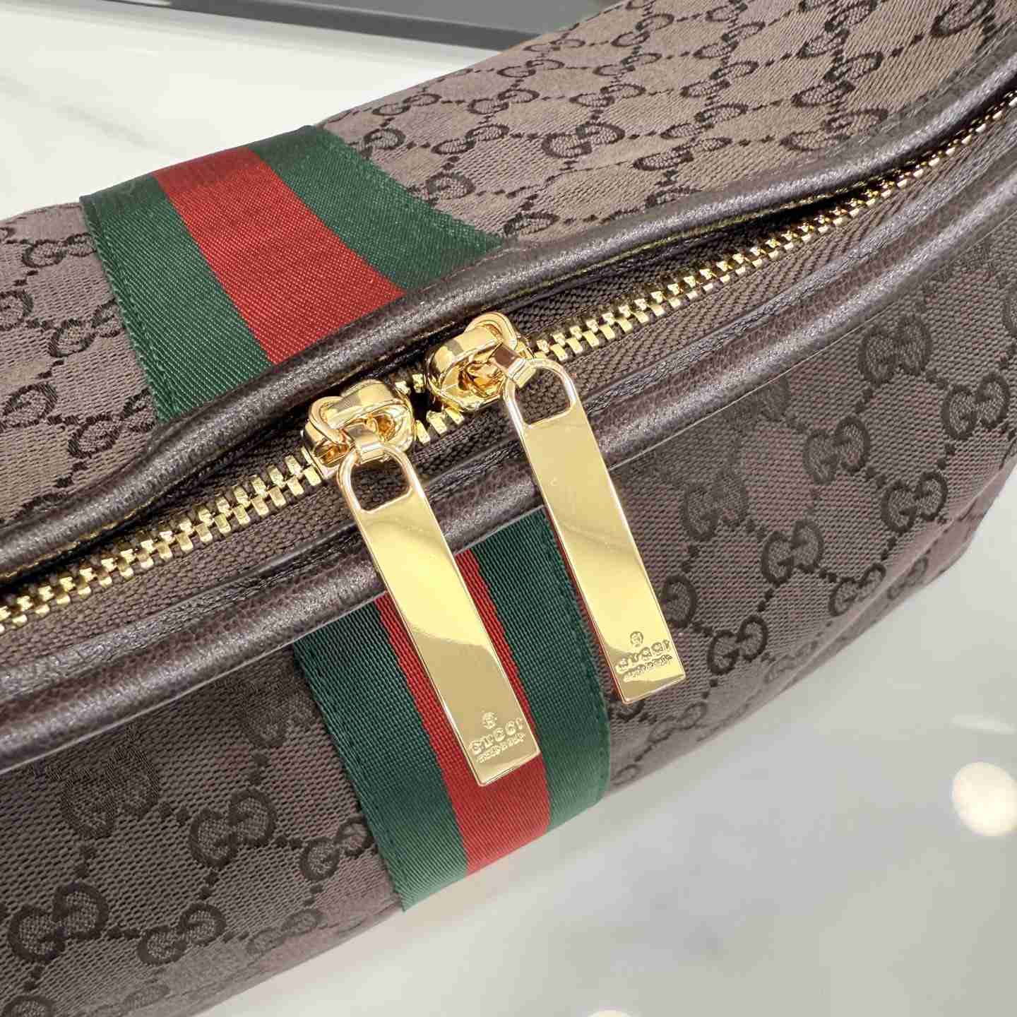 Gucci Large Shoulder Bag With Web A008NS - DesignerGu