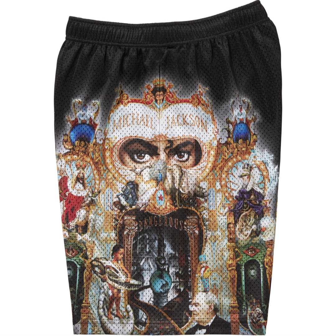 Supreme Michael Jackson Dangerous Mesh Short 'Black' - DesignerGu