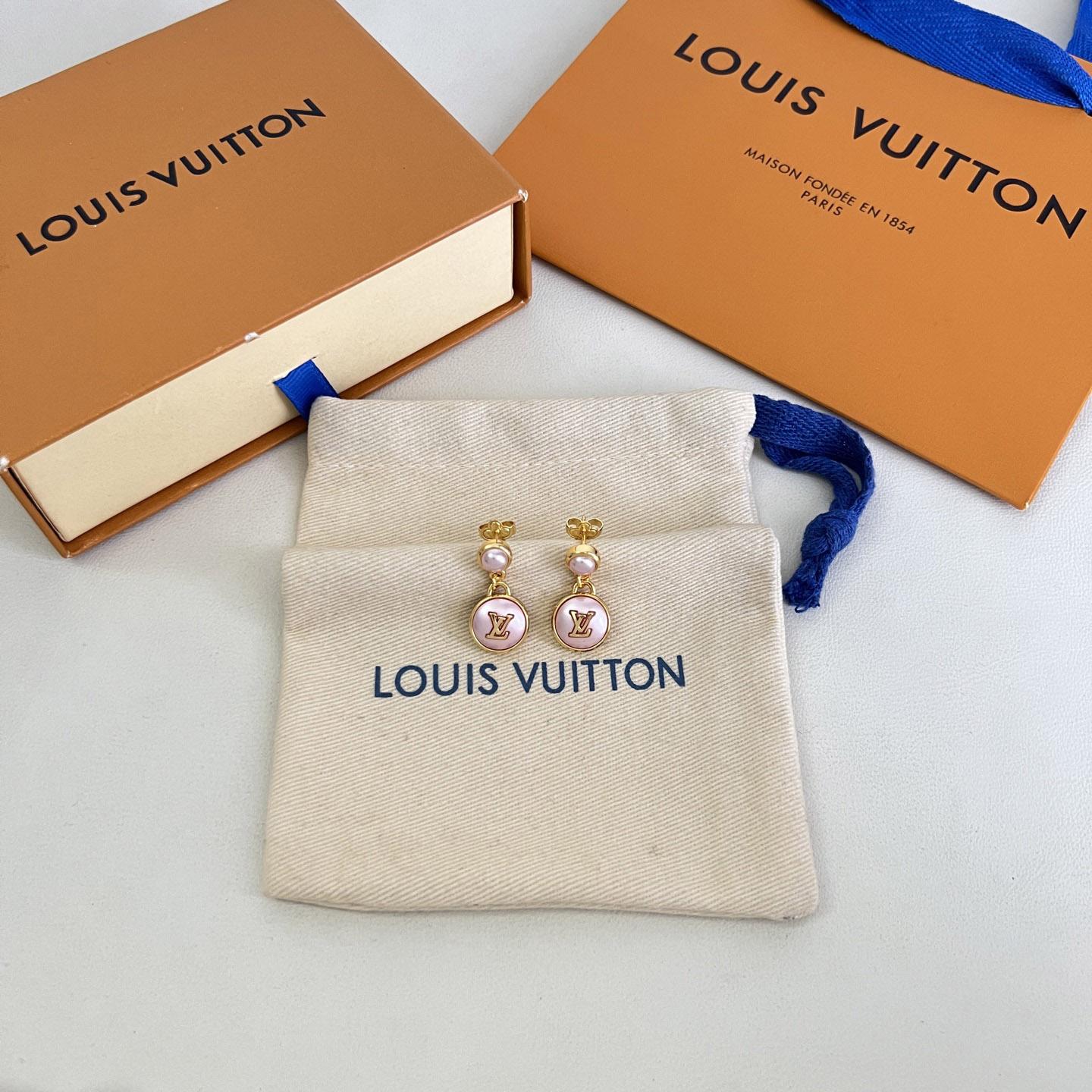 Louis Vuitton LV Pearly Confetti Earrings - DesignerGu