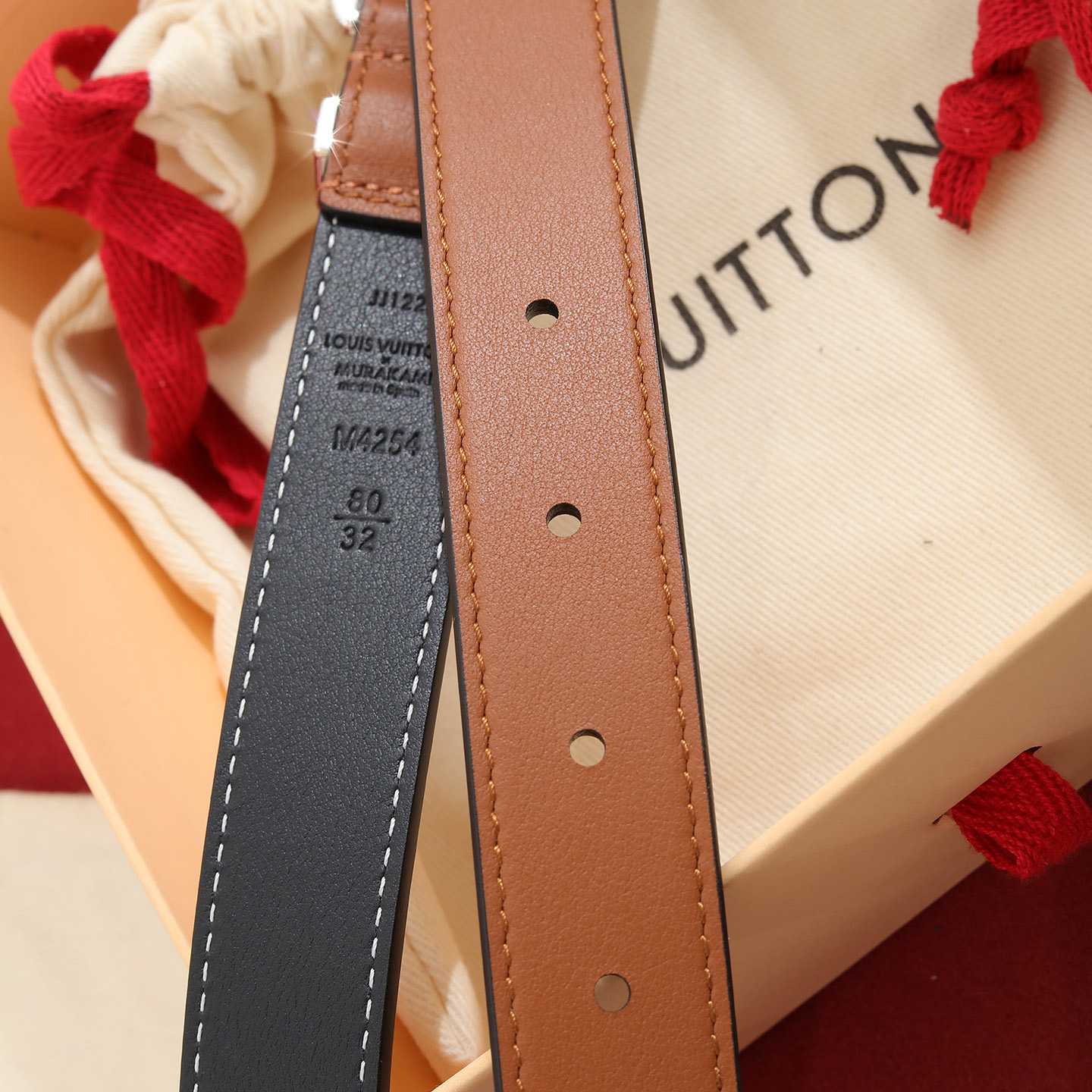 Louis Vuitton LV Dust 25mm Belt - DesignerGu