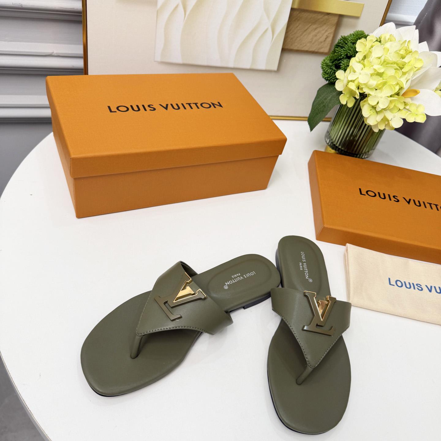 Louis Vuitton LV Mare Flat Thong - DesignerGu