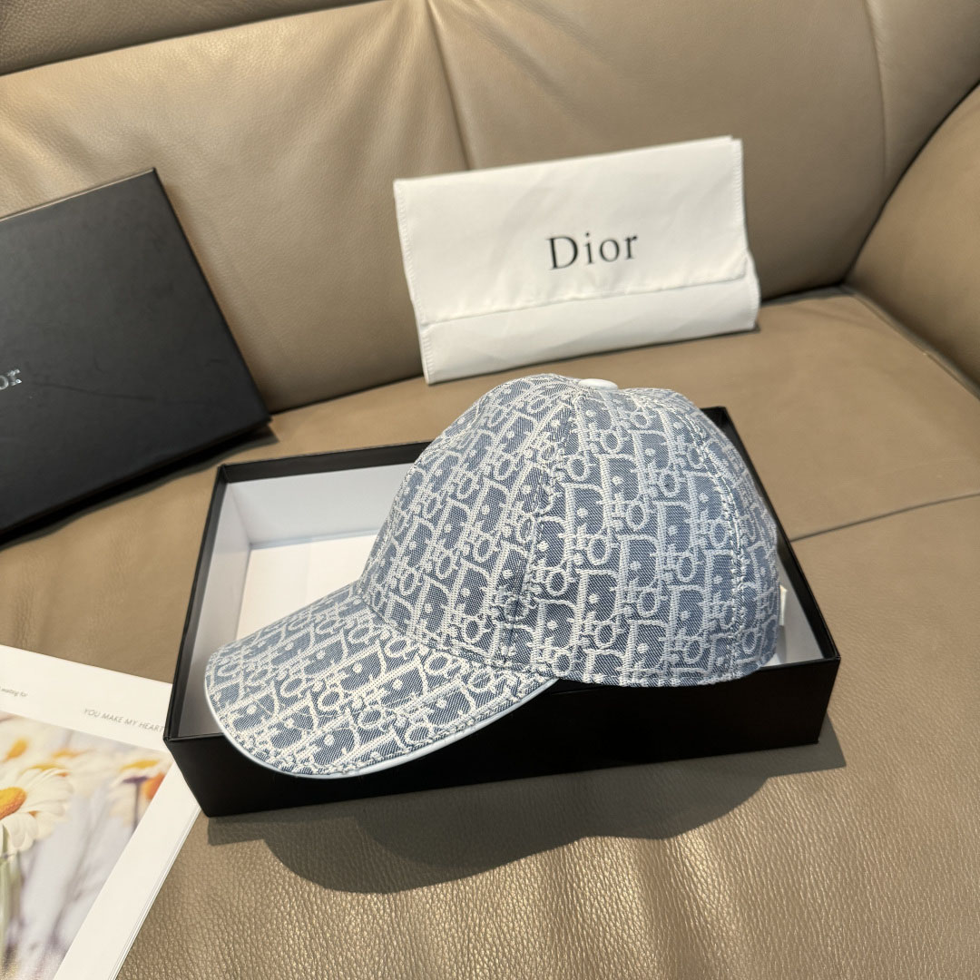 Dior Oblique D-Player Cap - DesignerGu