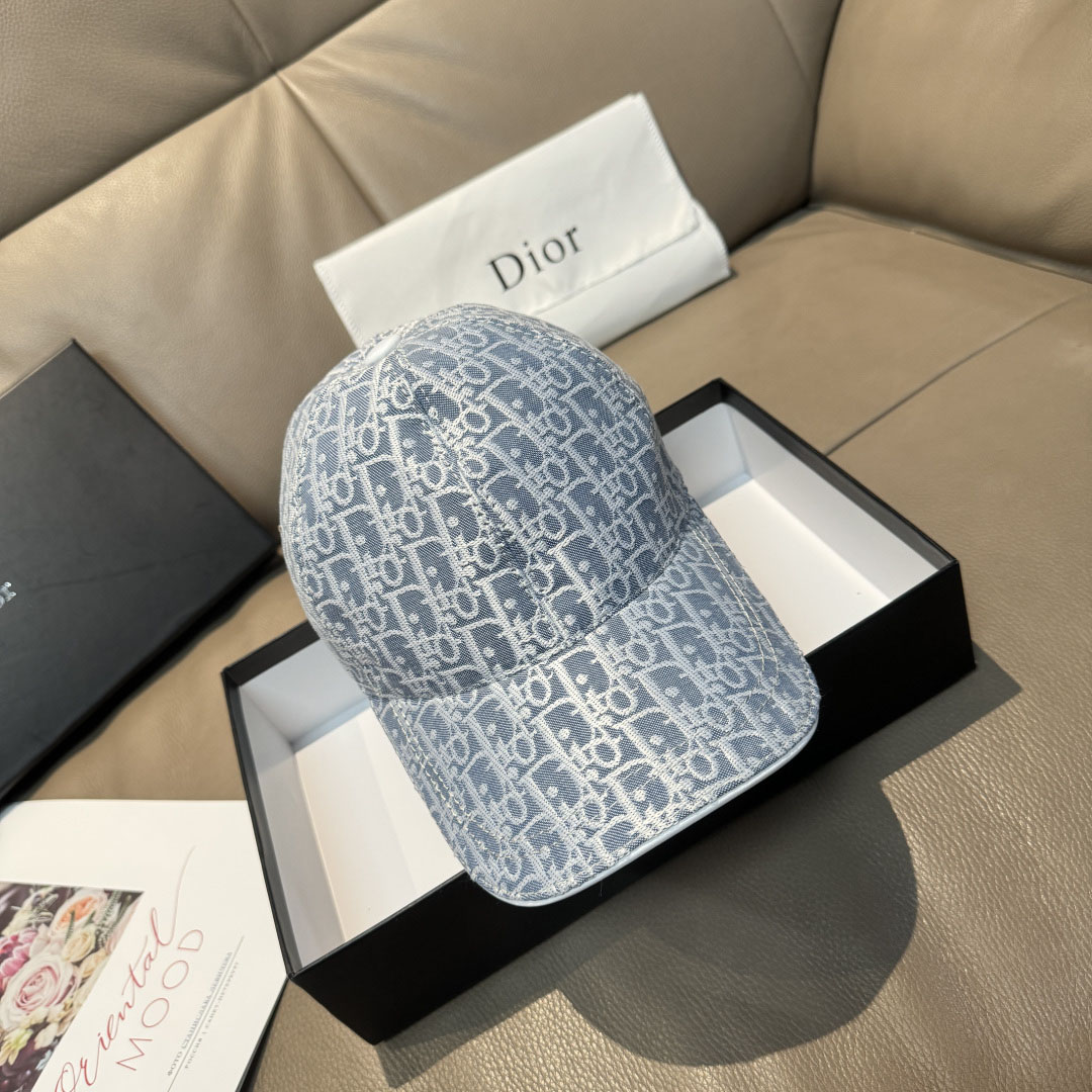 Dior Oblique D-Player Cap - DesignerGu