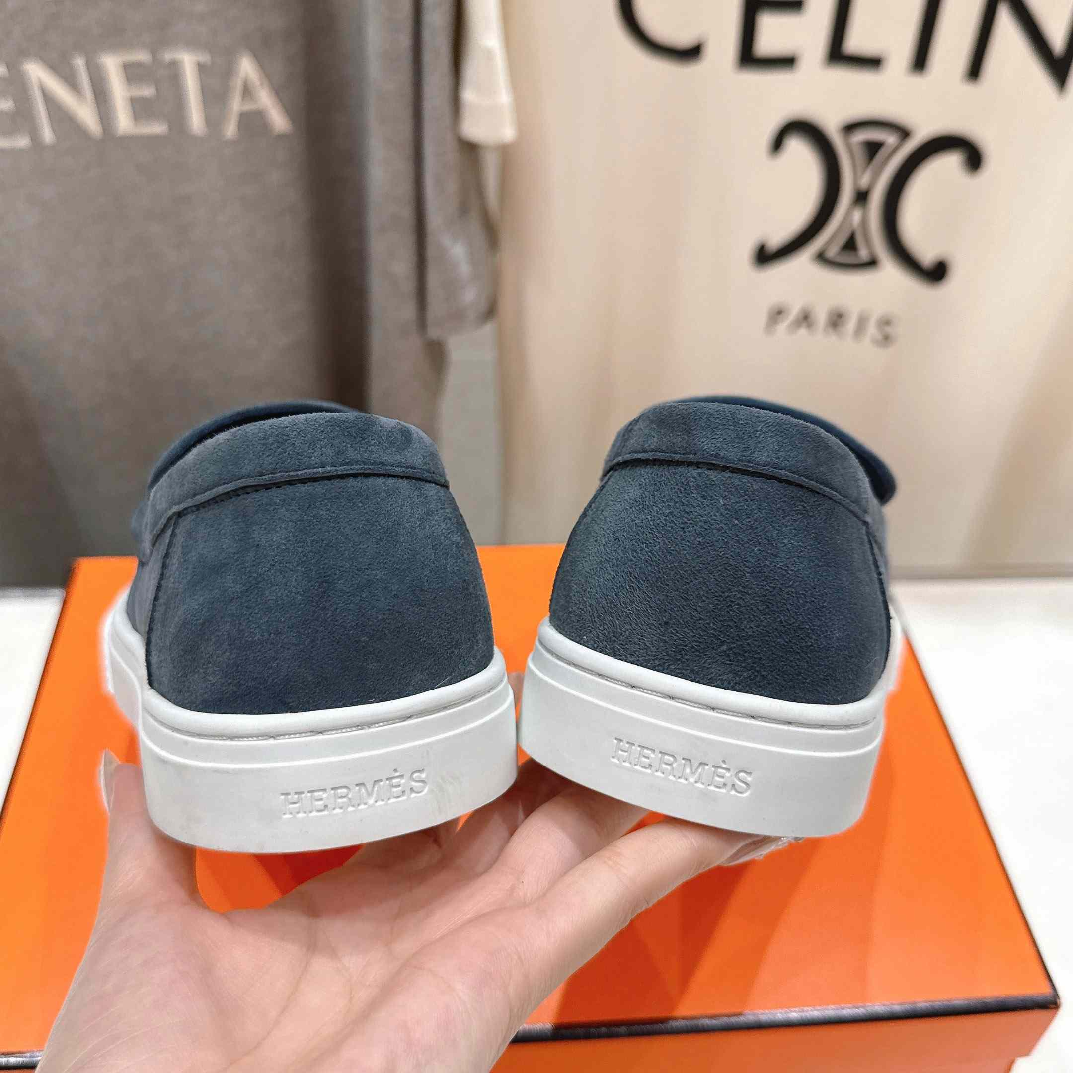 Hermes Game Slip-On Sneaker - DesignerGu