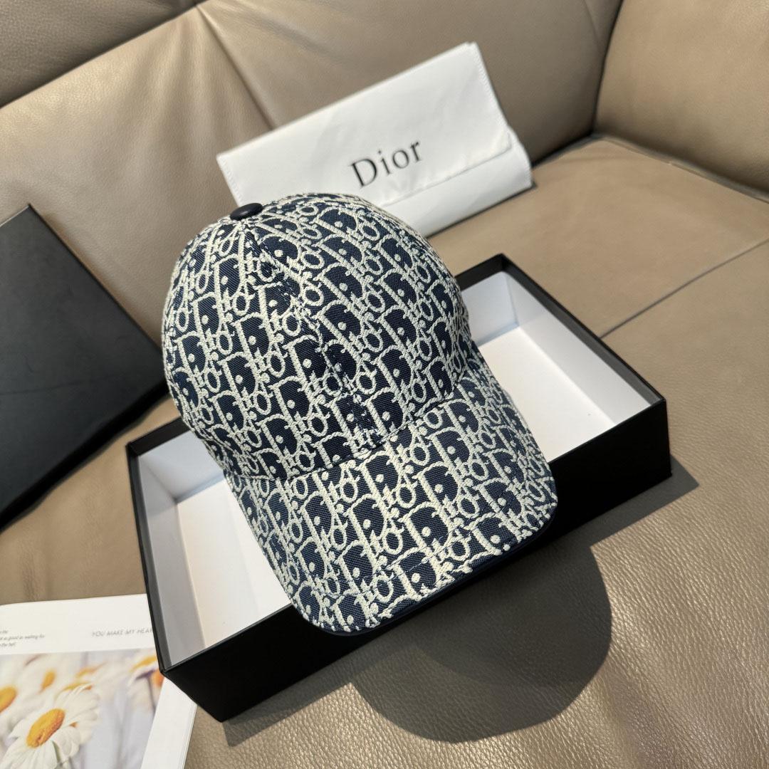 Dior Oblique D-Player Cap - DesignerGu