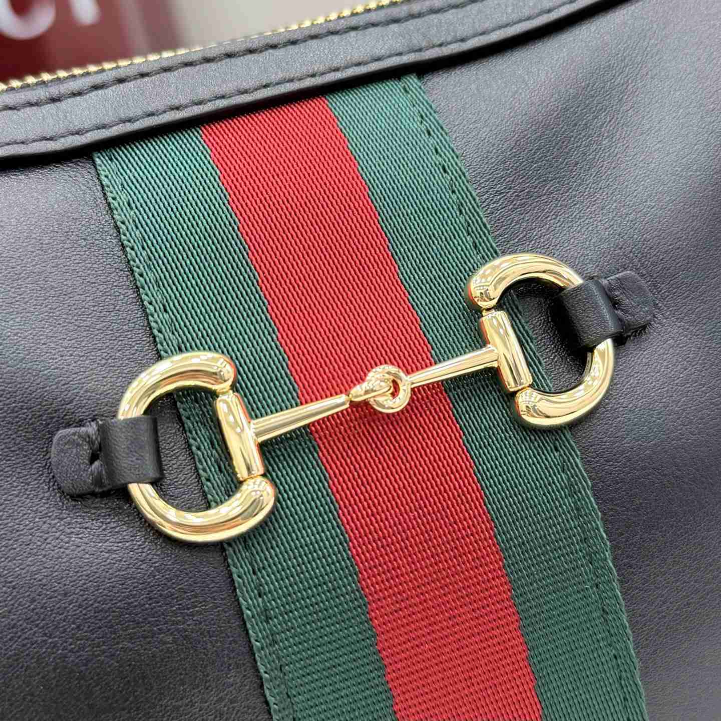 Gucci Horsebit Web Small Camera Bag A008PZ - DesignerGu