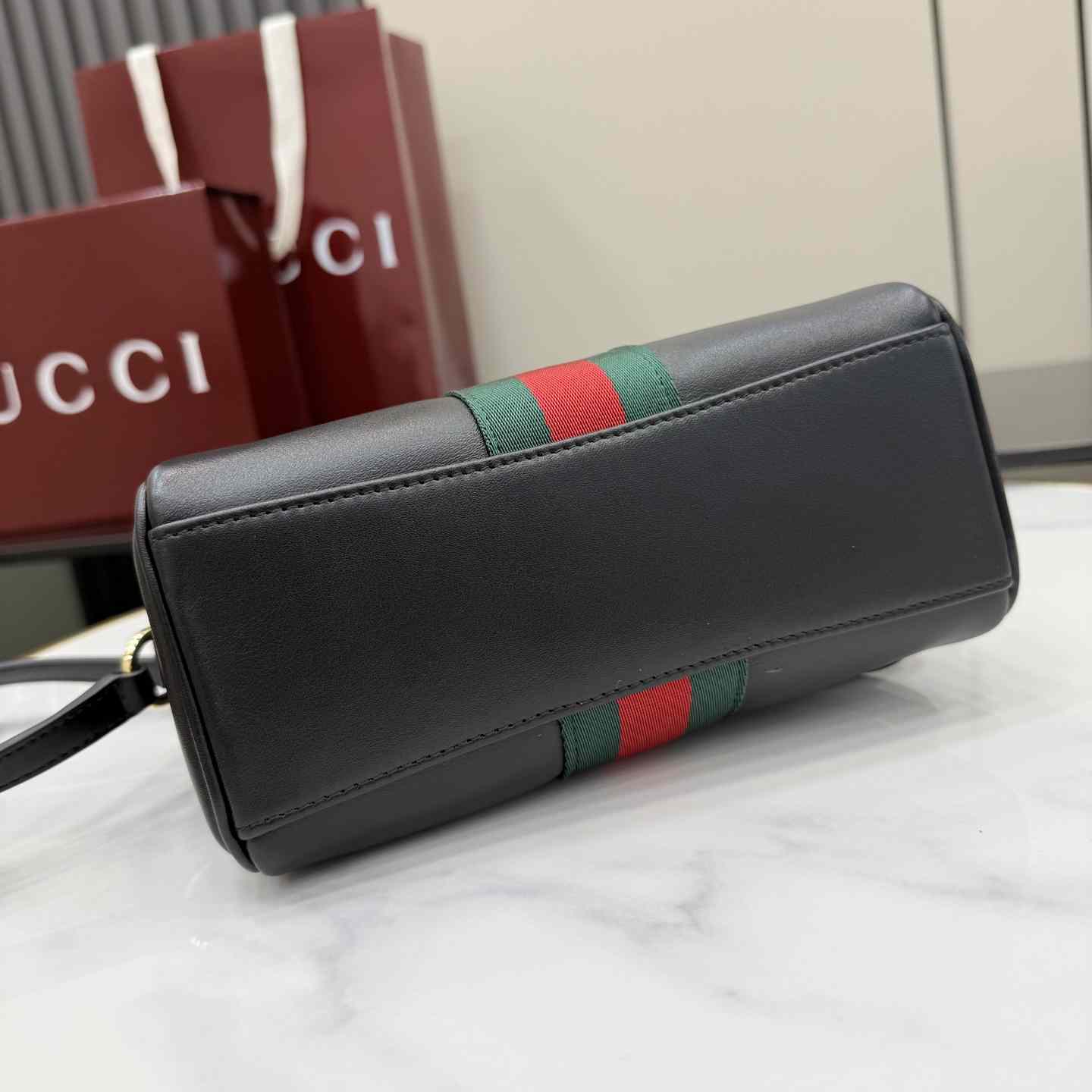 Gucci Horsebit Web Small Camera Bag A008PZ - DesignerGu