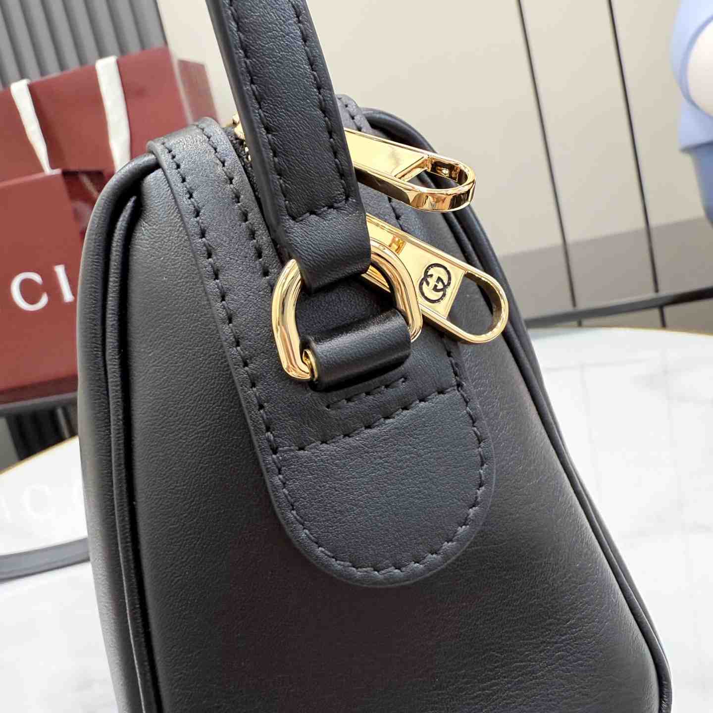 Gucci Horsebit Web Small Camera Bag A008PZ - DesignerGu