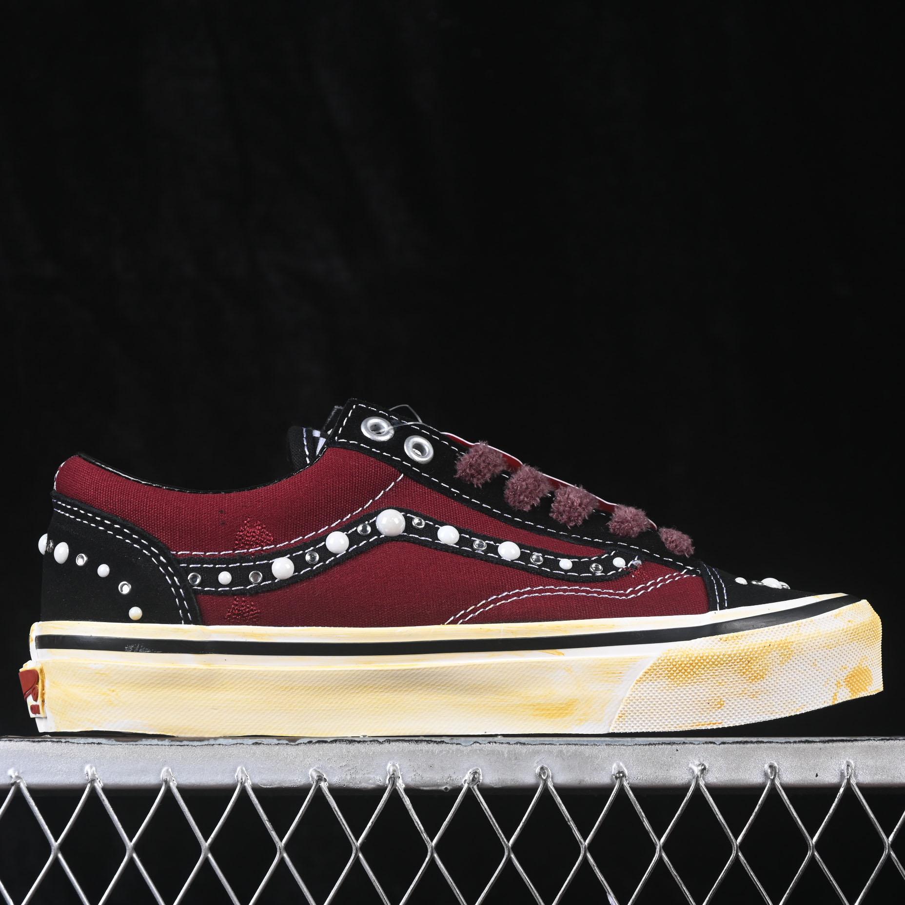 Vans X Satoshi Nakamoto Old Skool Reissue 36 'Pearlized Port Royale' ComplexCon Exclusive - DesignerGu