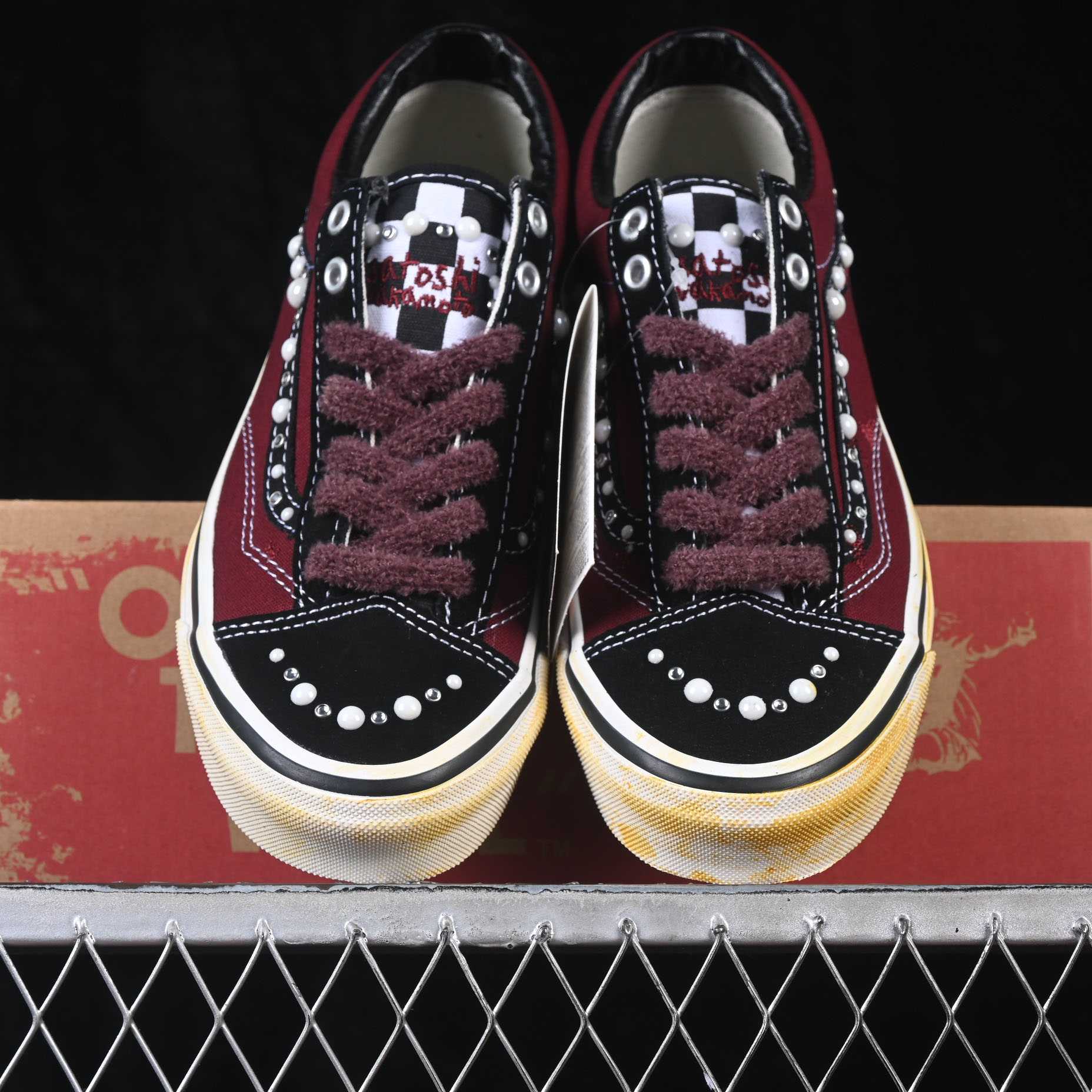 Vans X Satoshi Nakamoto Old Skool Reissue 36 'Pearlized Port Royale' ComplexCon Exclusive - DesignerGu