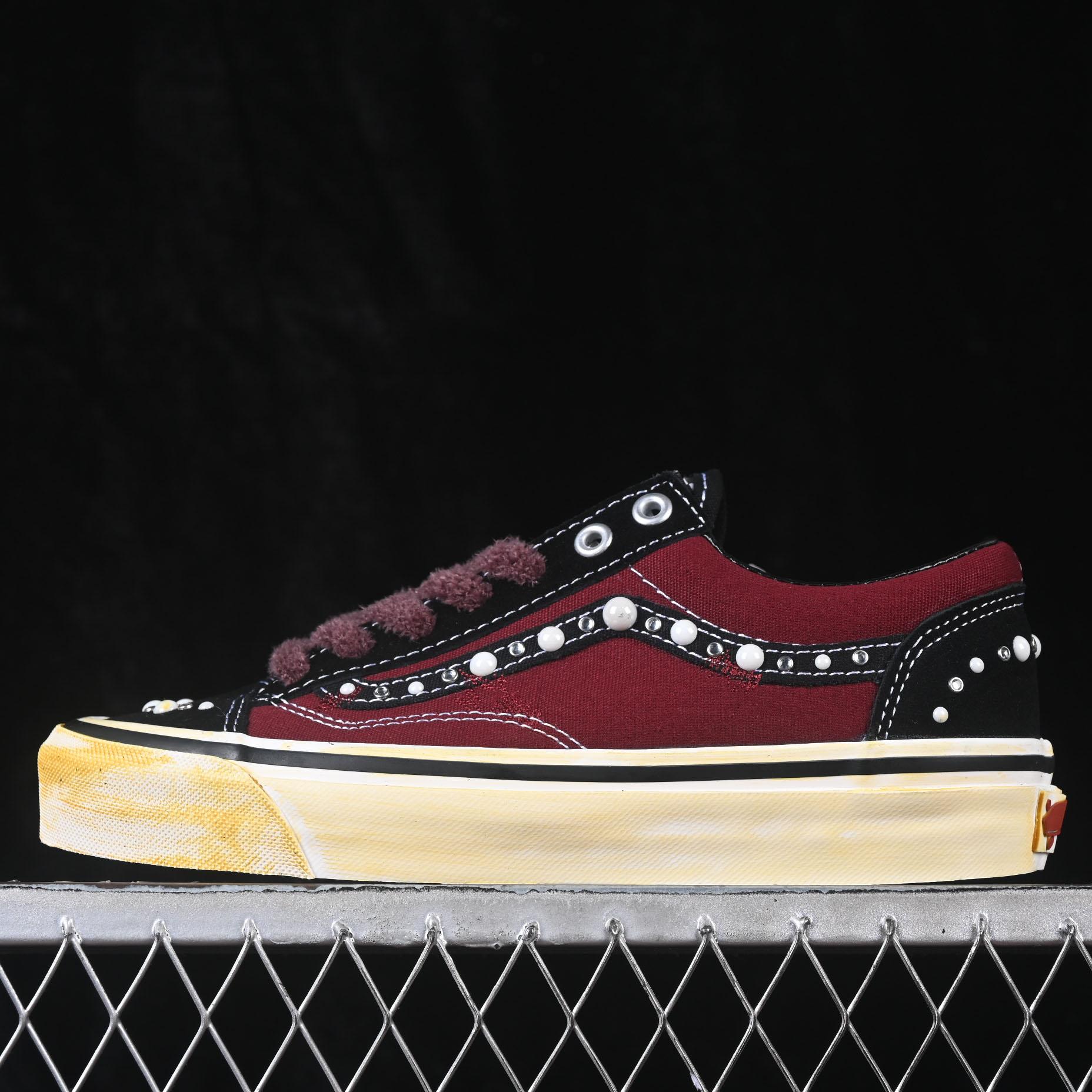 Vans X Satoshi Nakamoto Old Skool Reissue 36 'Pearlized Port Royale' ComplexCon Exclusive - DesignerGu