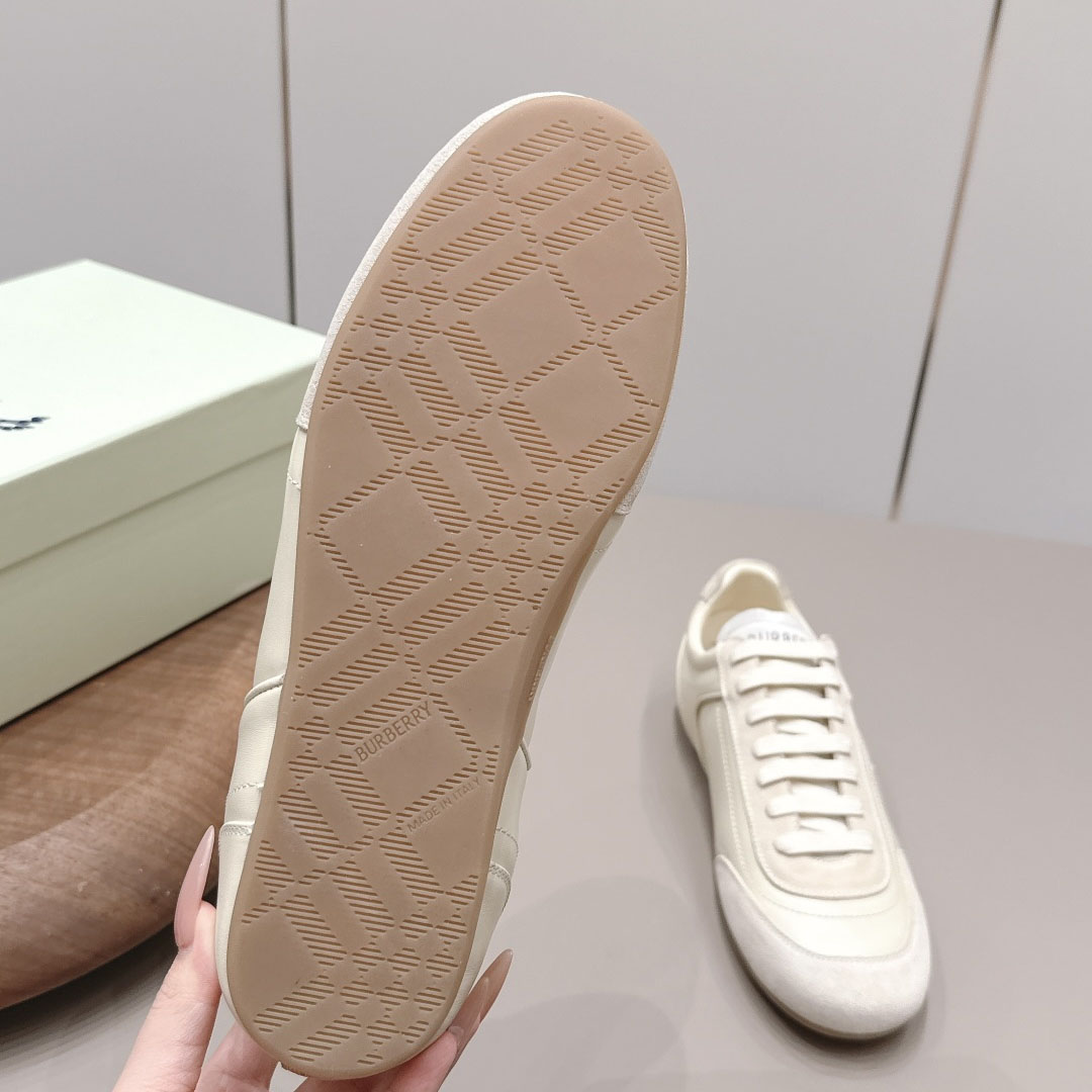 Burberry Suede Knight Runner Sneakers​ - DesignerGu