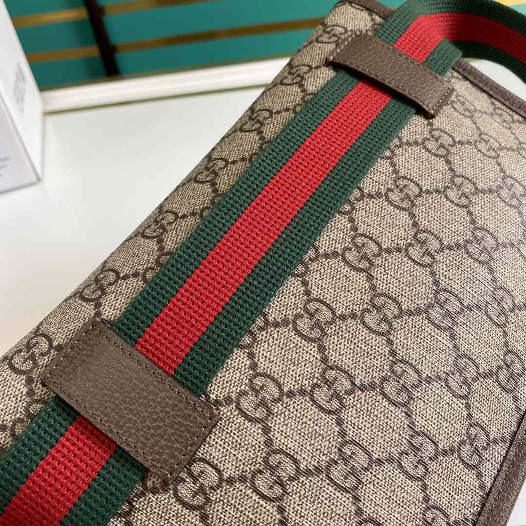 Gucci GG Supreme Web Neo Vintage Belt Bag - DesignerGu