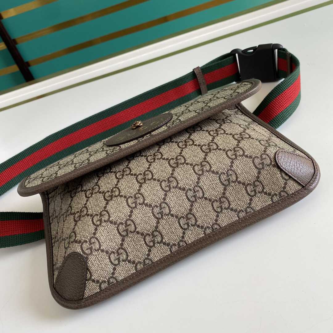 Gucci GG Supreme Web Neo Vintage Belt Bag - DesignerGu