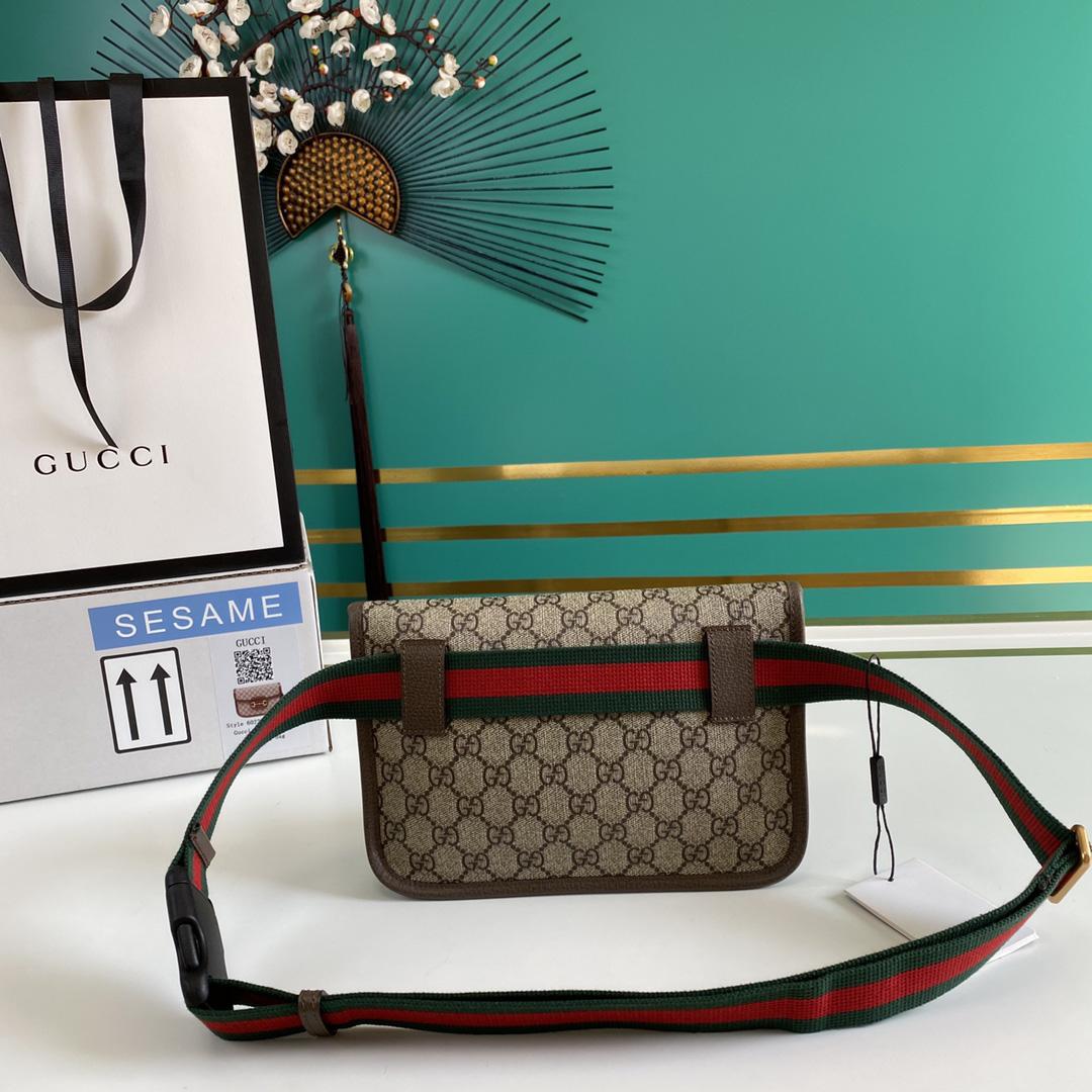 Gucci GG Supreme Web Neo Vintage Belt Bag - DesignerGu
