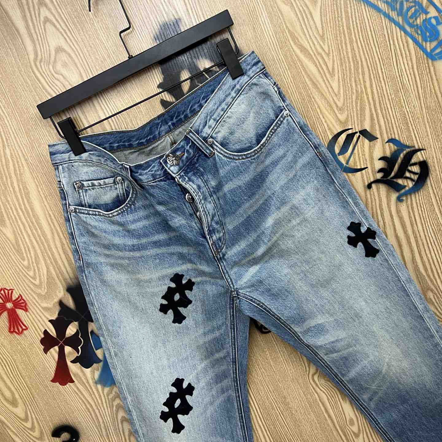 Chrome Hearts  Jeans  - DesignerGu