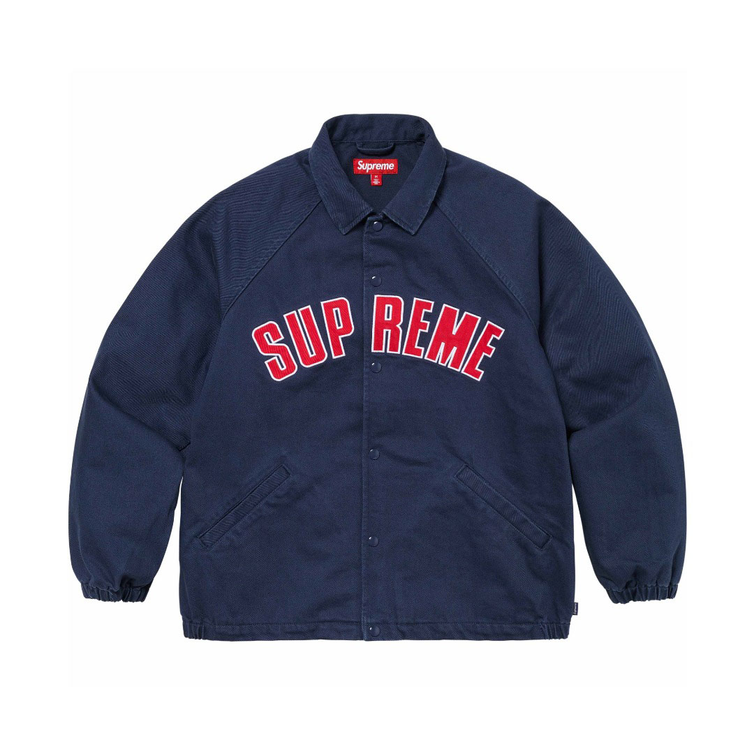 Supreme Arc Denim Coaches Jacket 'Navy' - DesignerGu