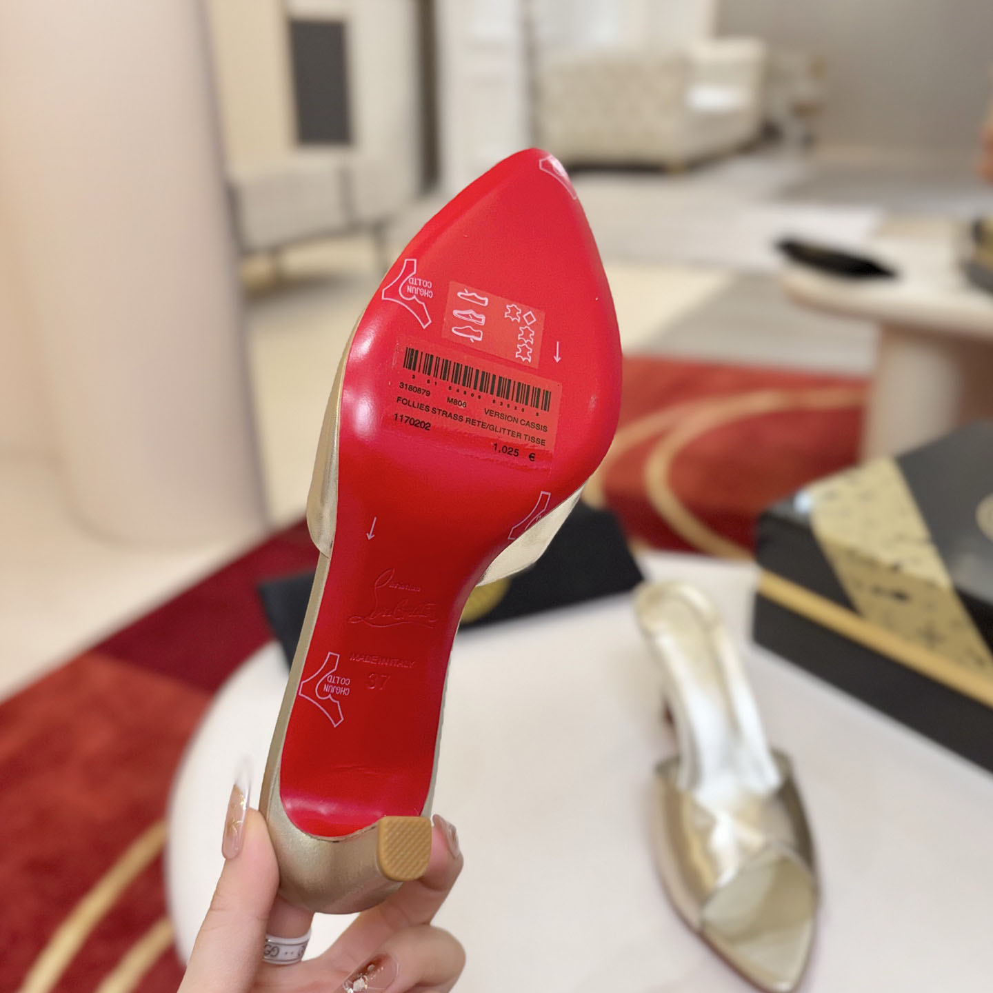 Christian Louboutin Fanny Slide 85 mm Mules - DesignerGu