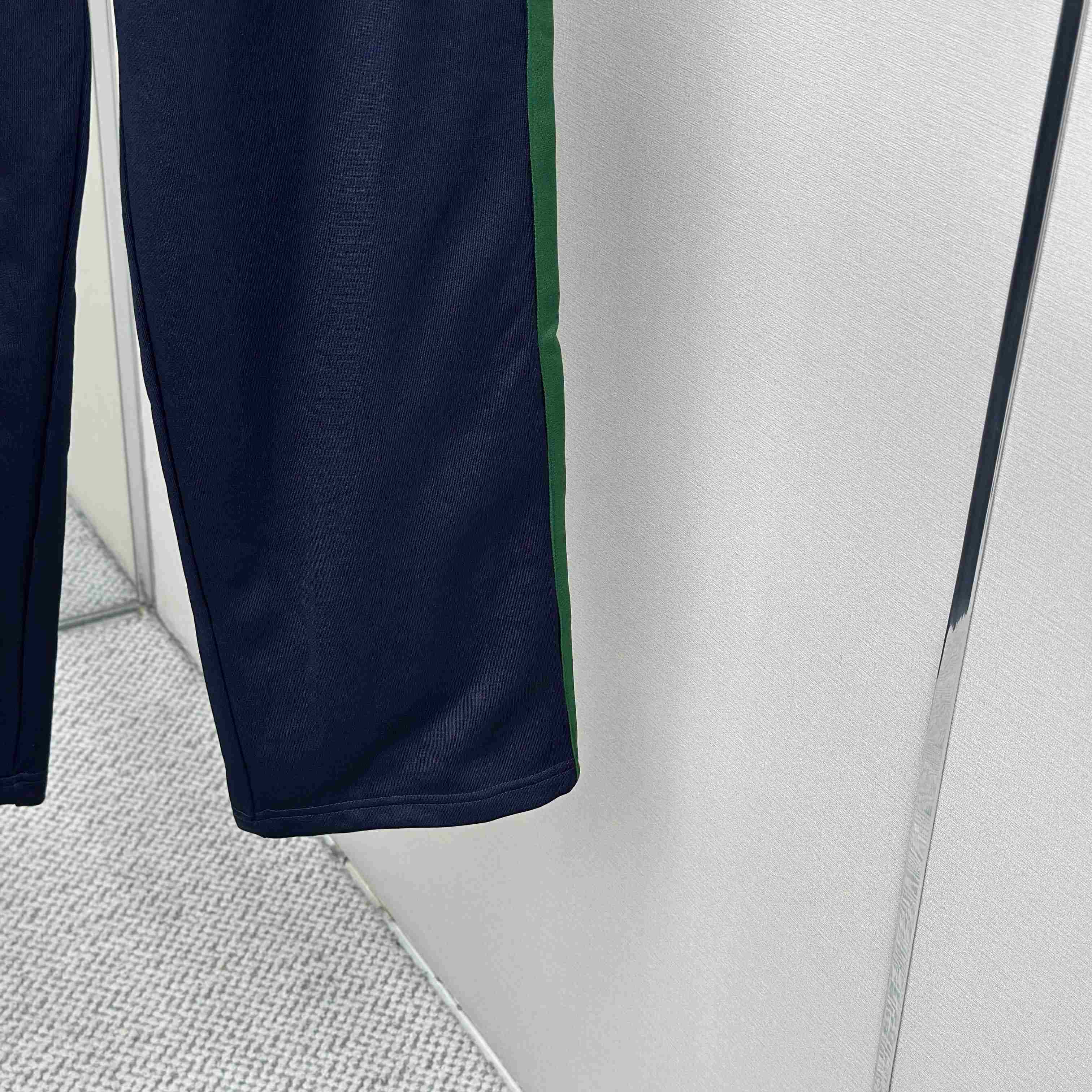 Gucci Silk Cotton Sportswear Pants With Web - DesignerGu