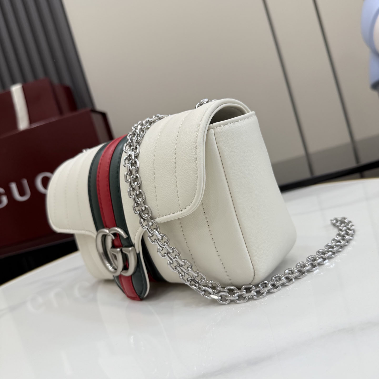 Gucci Jetset GG Marmont Small Shoulder Bag A006X1 - DesignerGu