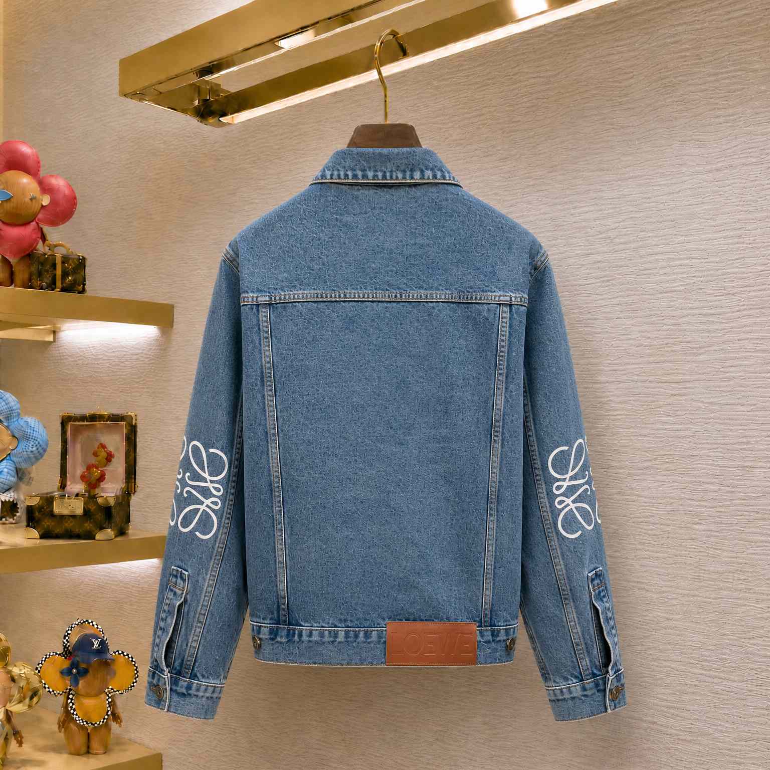 Loewe Anagram Denim Jacket - DesignerGu