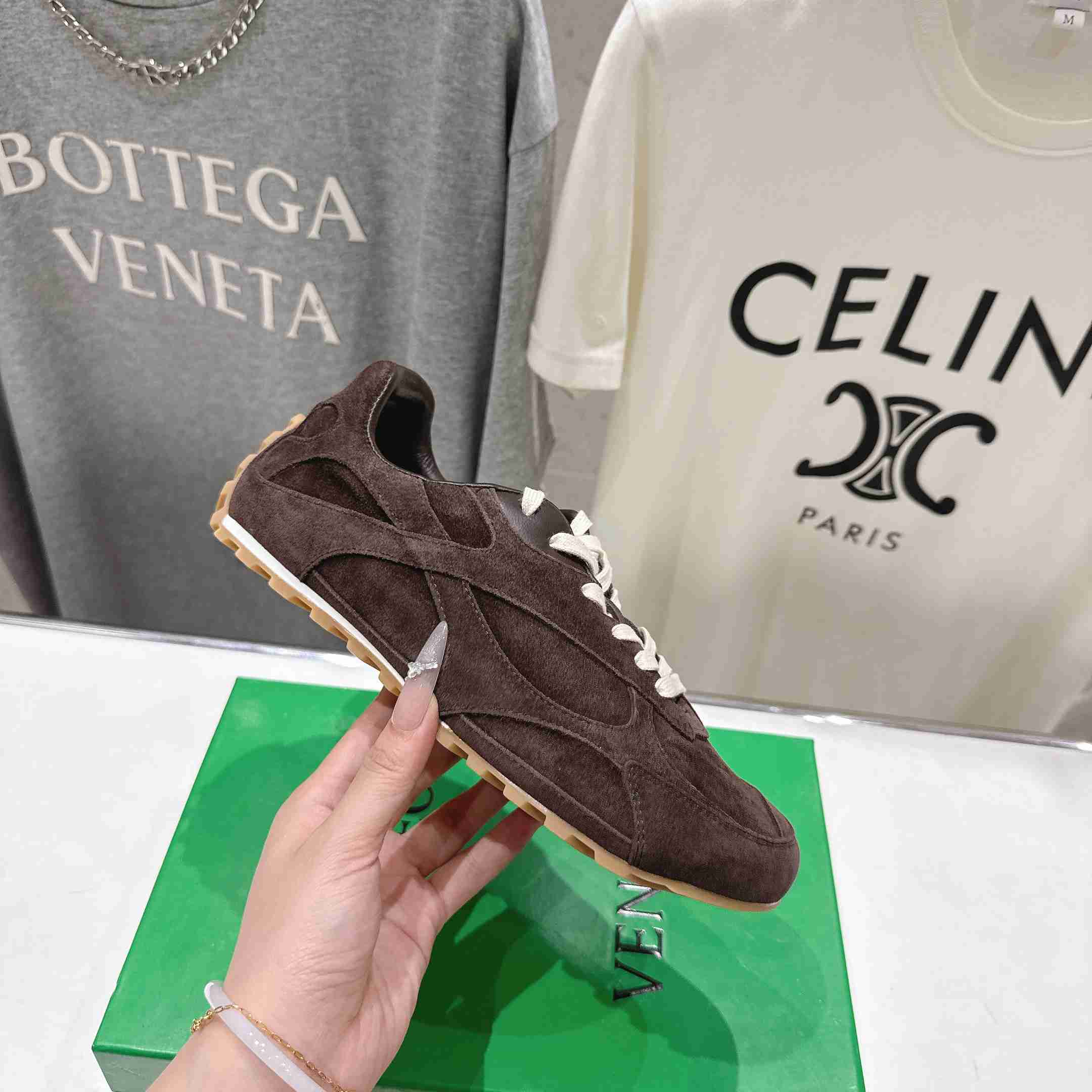 Bottega Veneta Orbit Flash Sneaker - DesignerGu