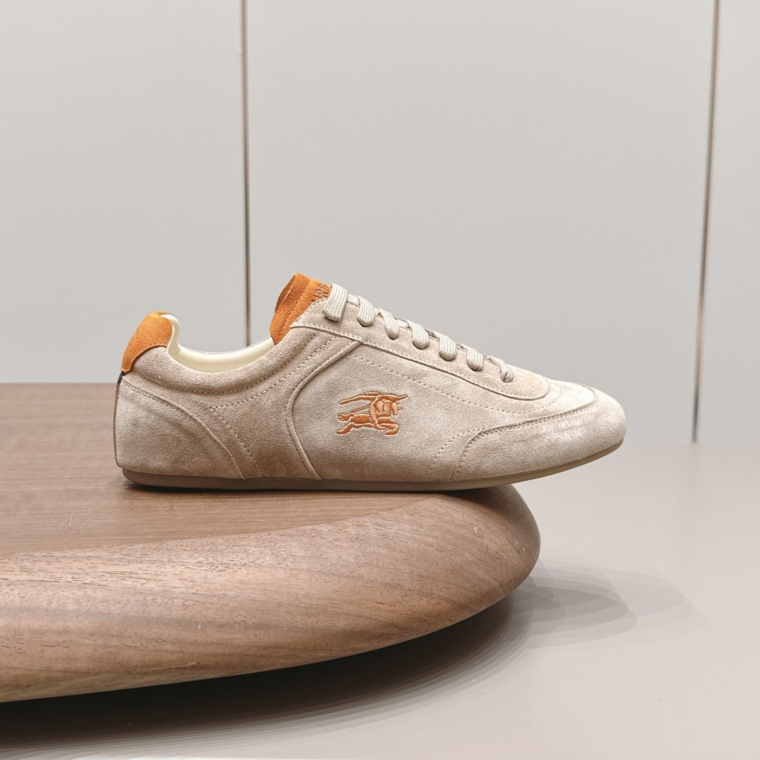 Burberry Suede Knight Runner Sneakers​ - DesignerGu