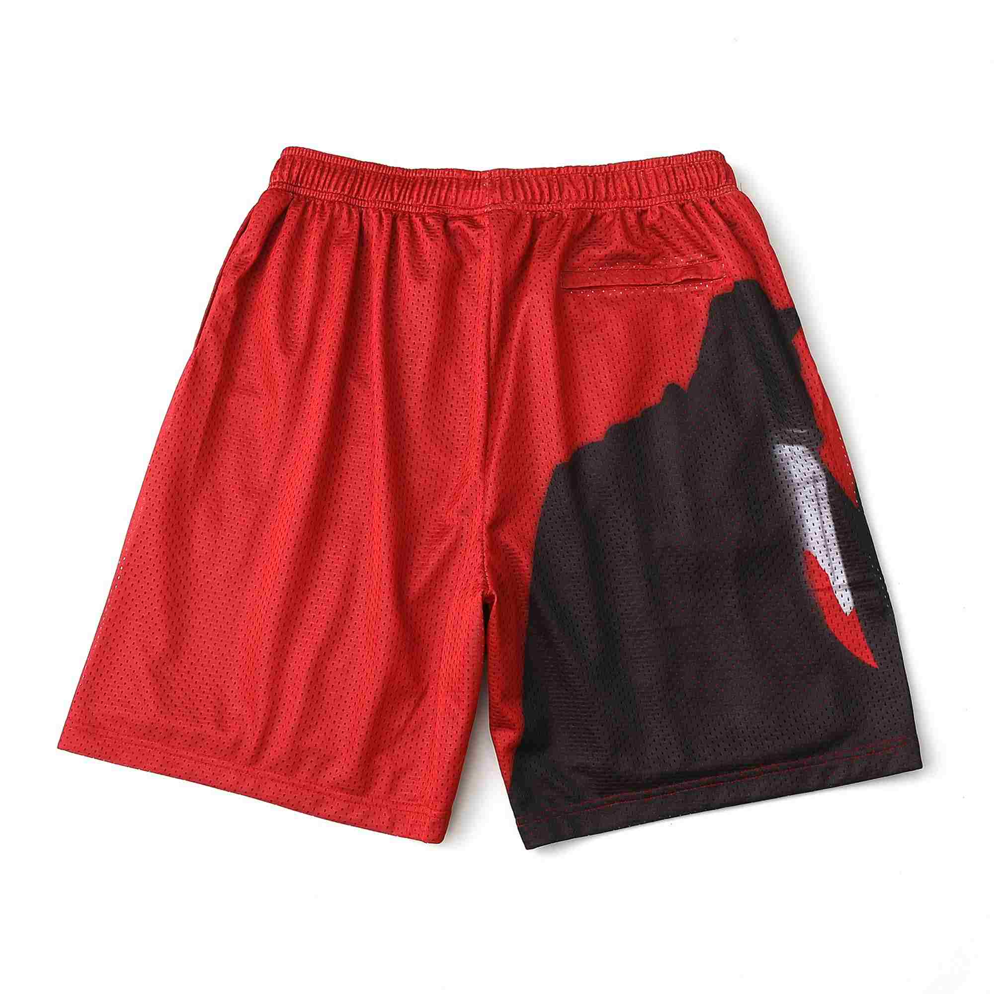 Supreme Ghostface Mesh Short 'Red' - DesignerGu
