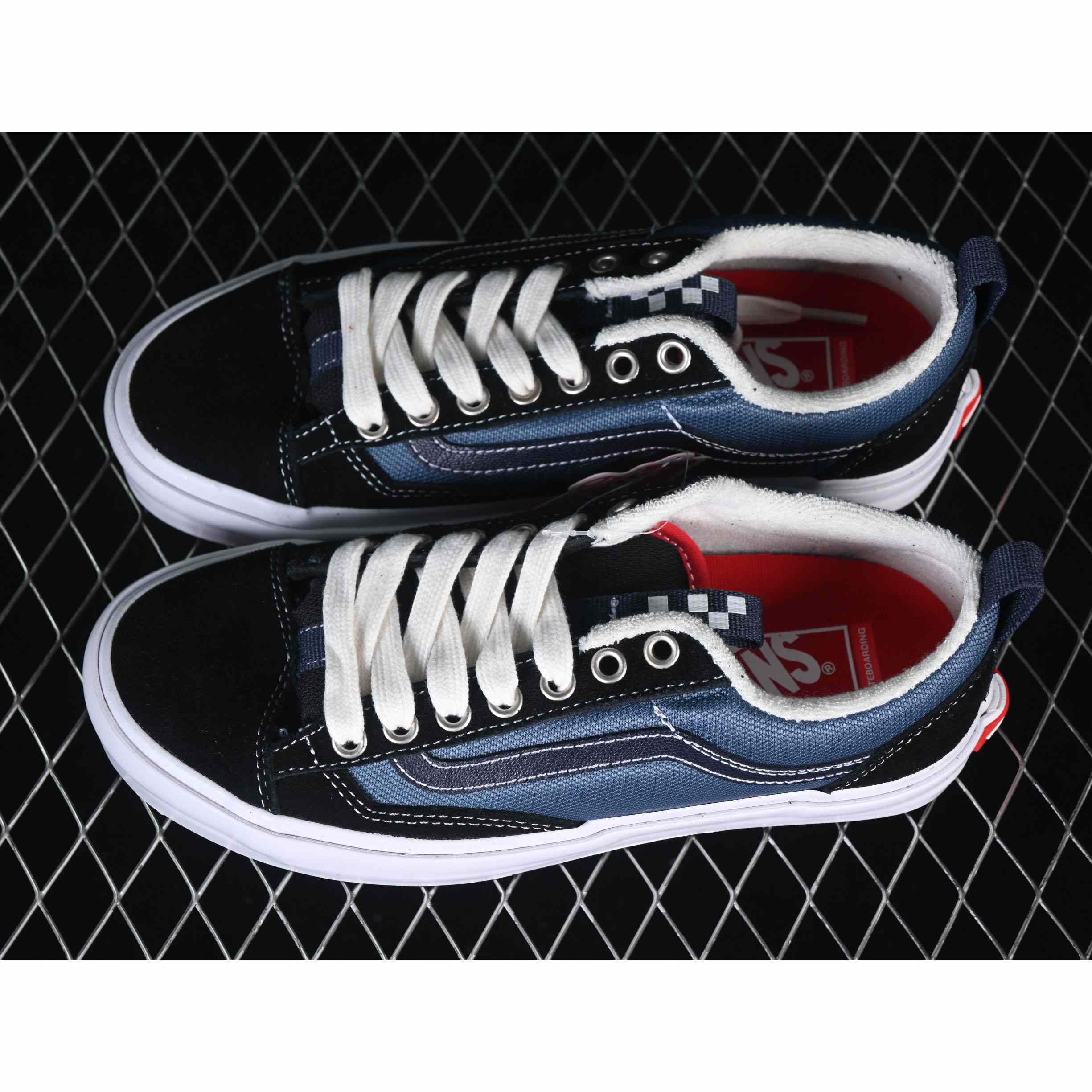 Vans Skate Old Skool 36+ 'Black Navy' - DesignerGu
