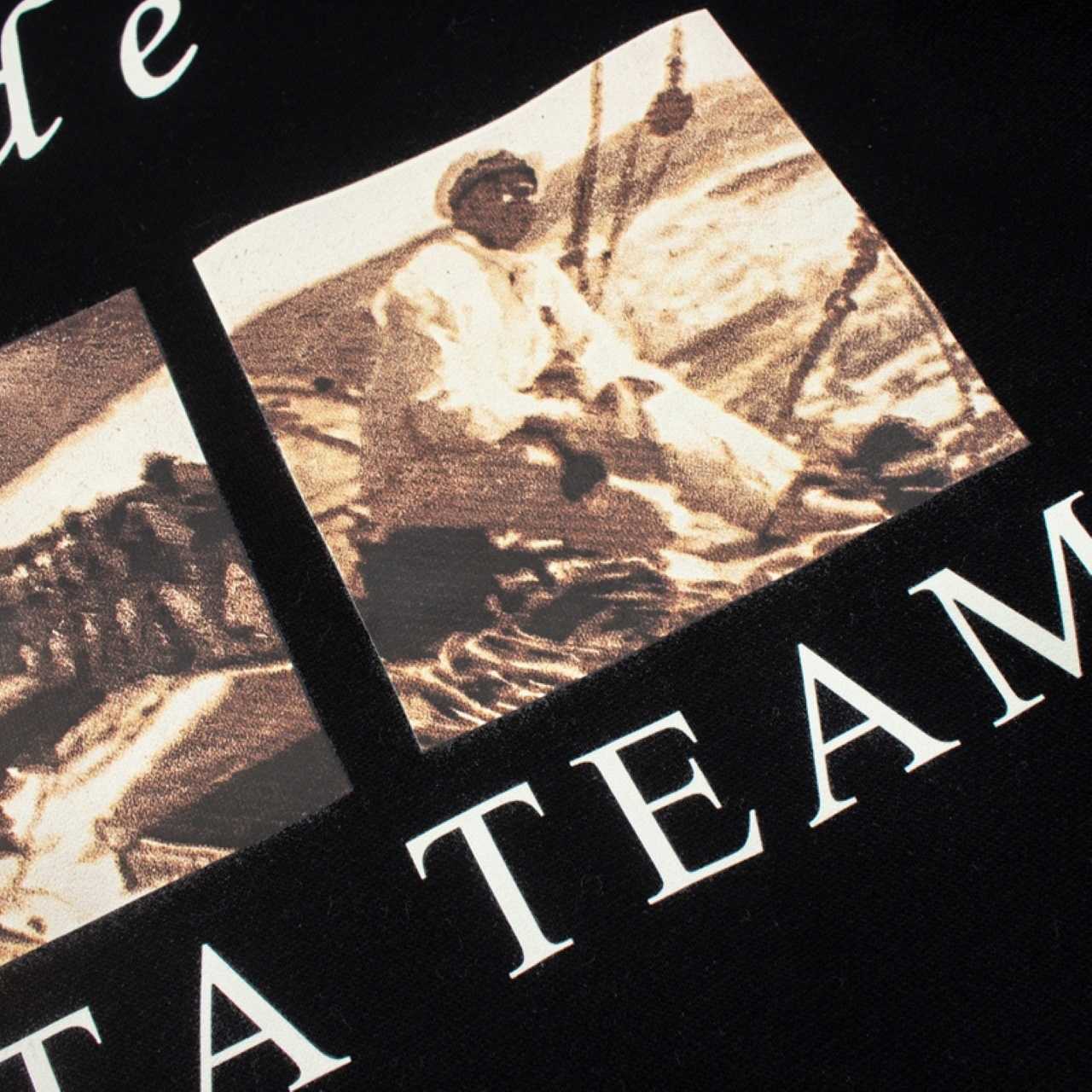 Rhude Black 'USVI Regatta Tour' Hoodie - DesignerGu