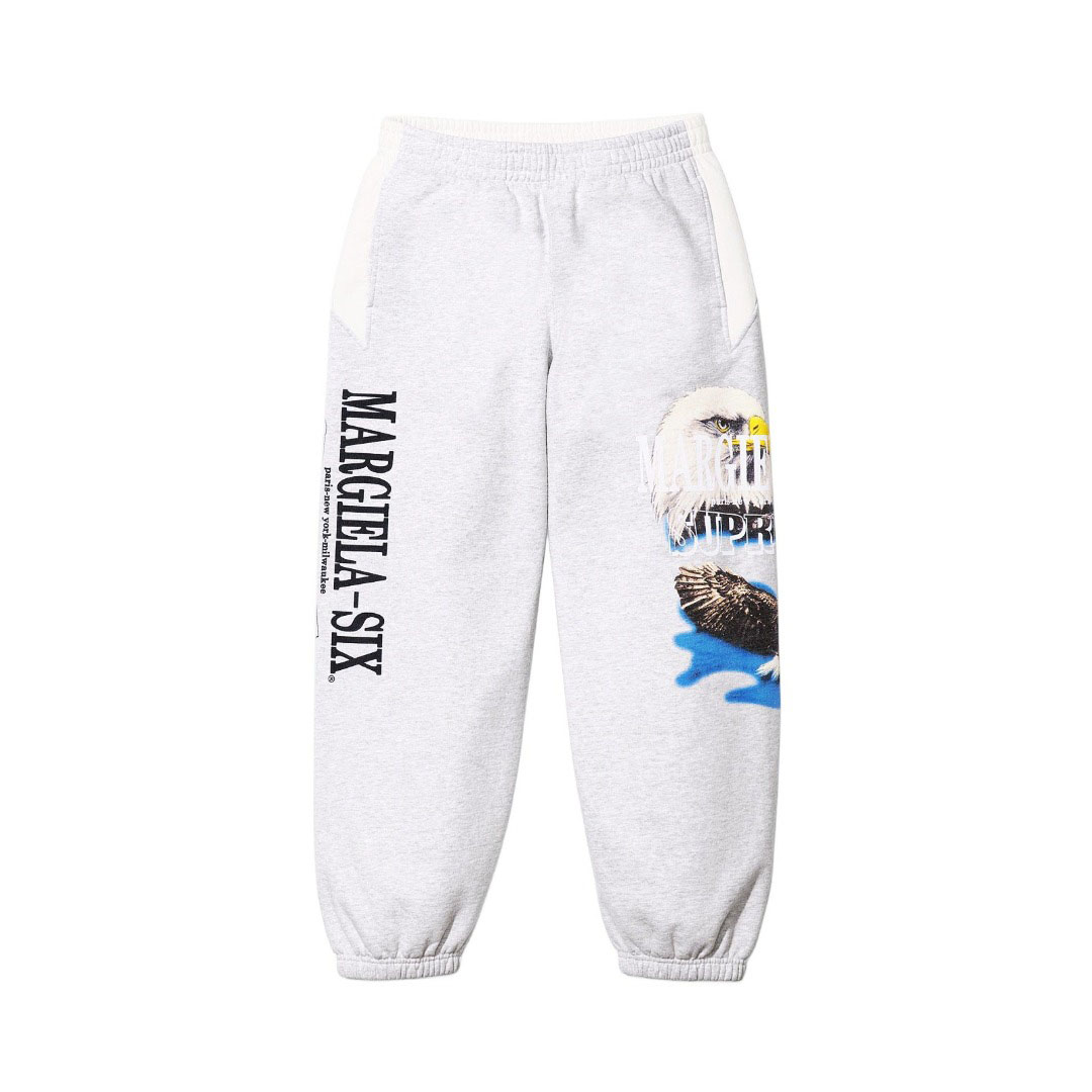 Supreme x MM6 Maison Margiela Eagle Sweatpant 'Ash Grey' - DesignerGu