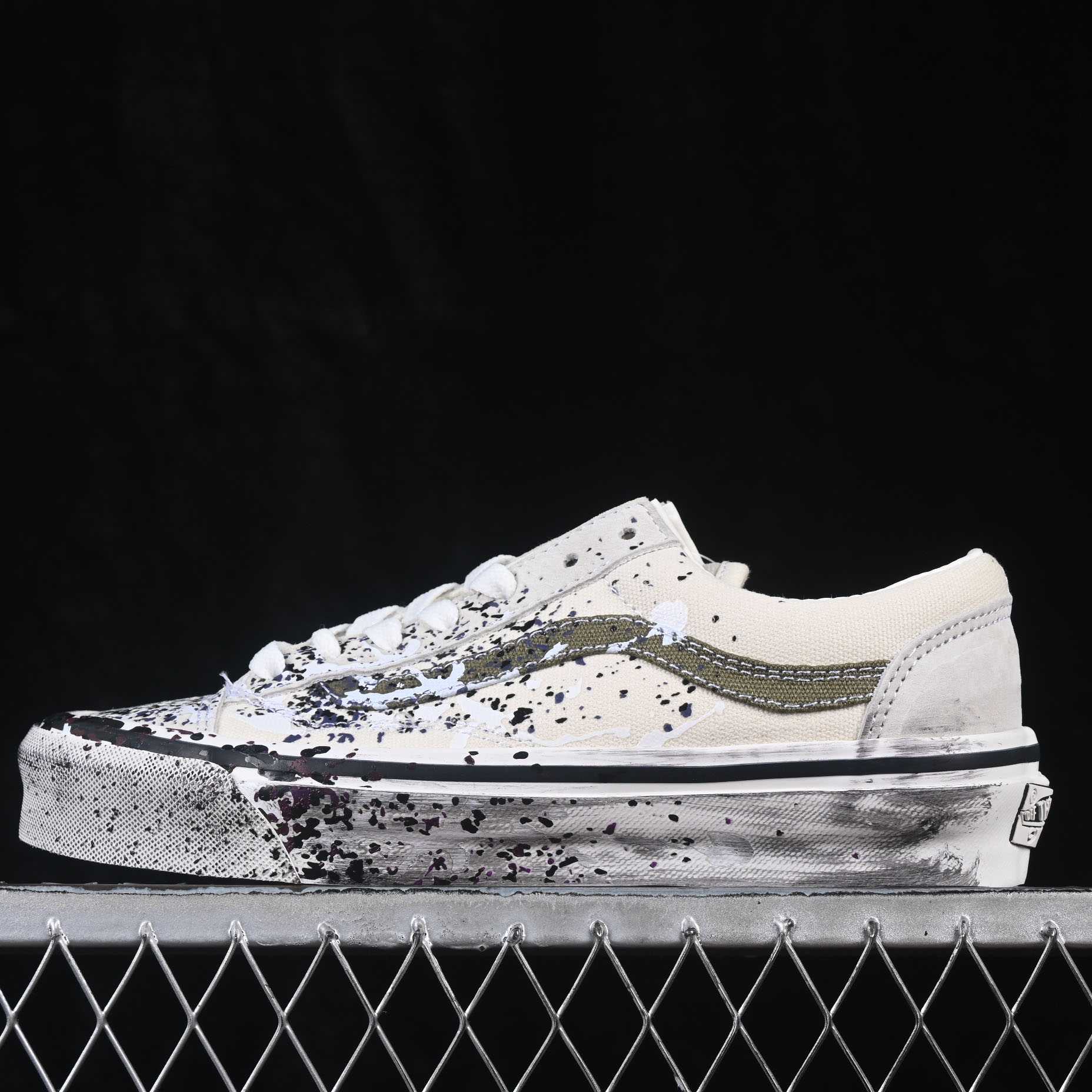 Vans Premium Old Skool 36 'Paint Splatter Turtledove' - DesignerGu