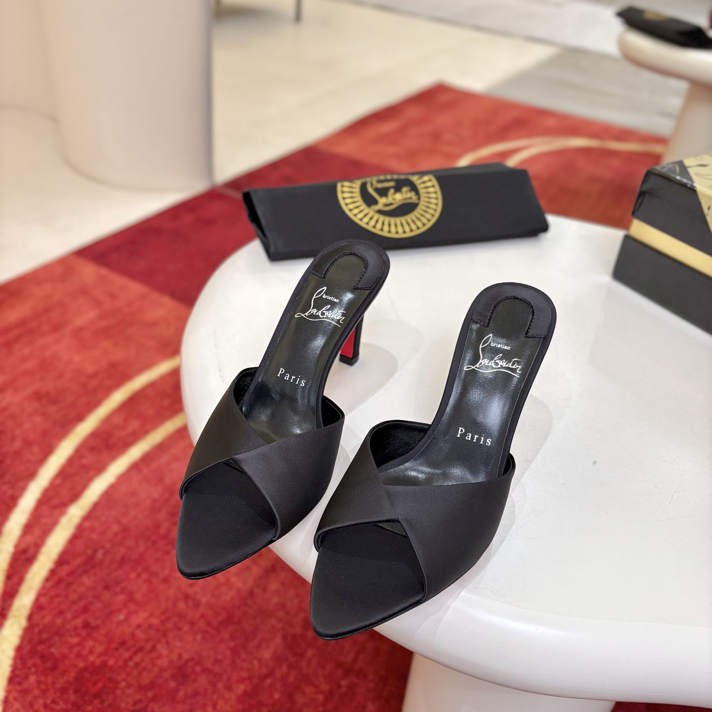 Christian Louboutin Fanny Slide 85 mm Mules - DesignerGu