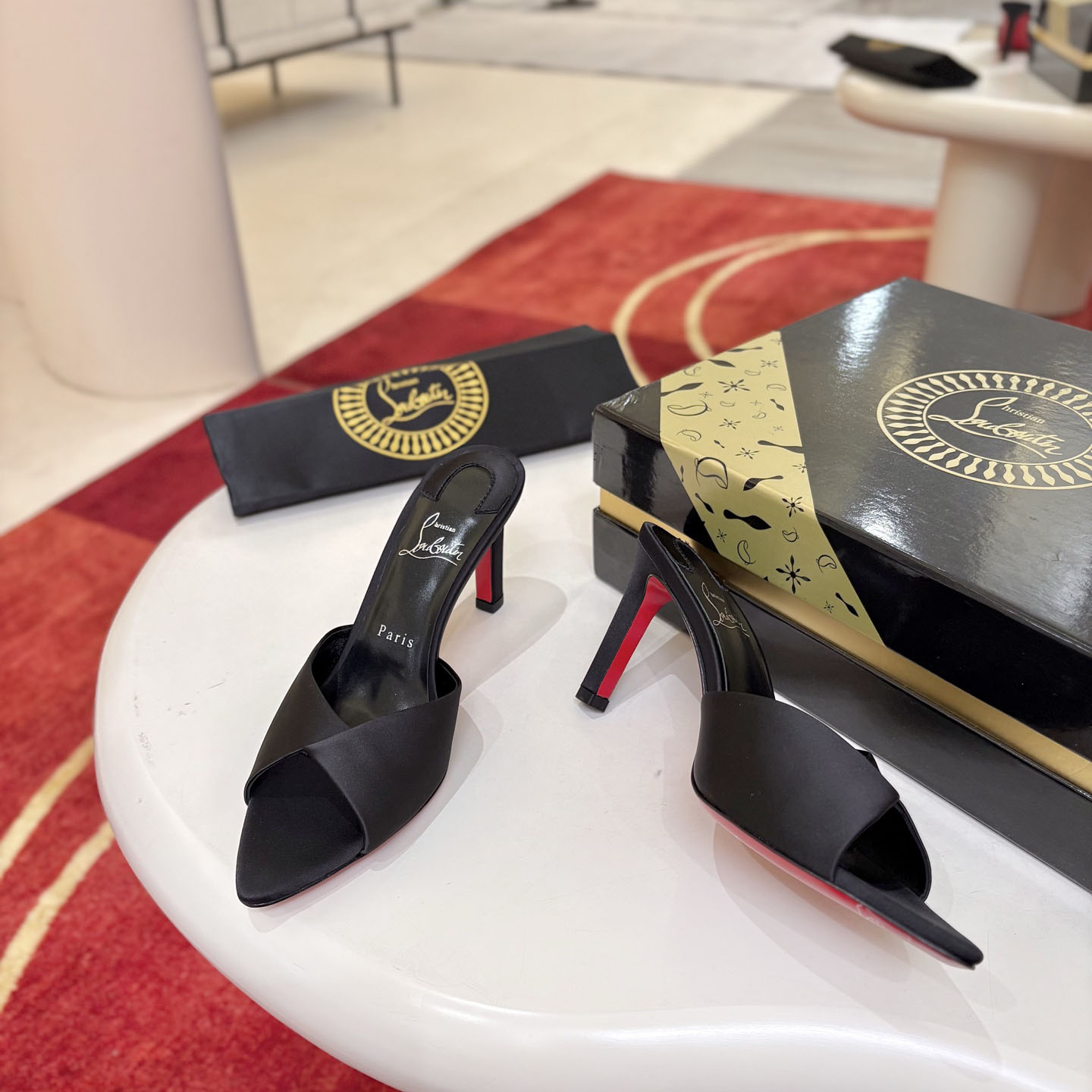 Christian Louboutin Fanny Slide 85 mm Mules - DesignerGu