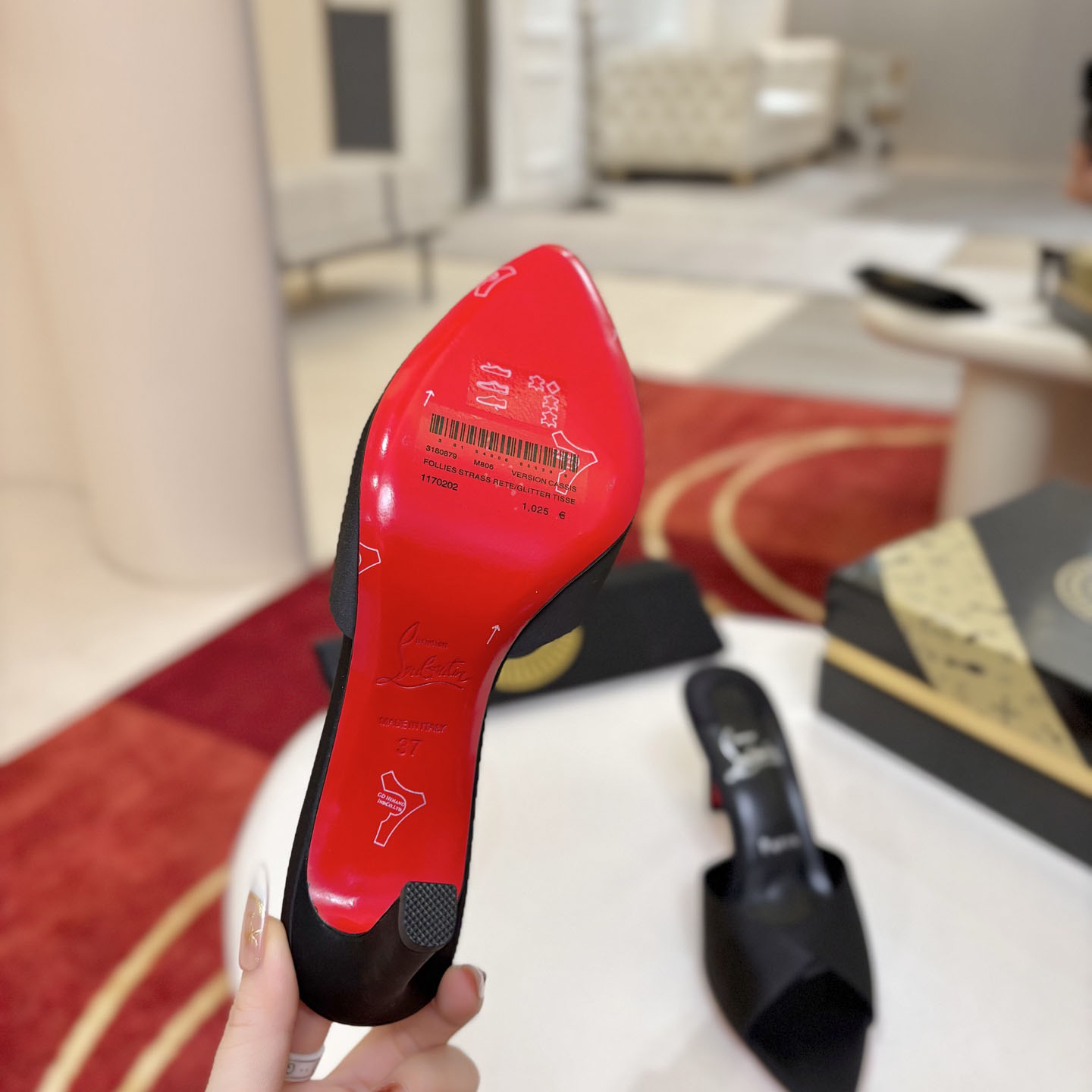 Christian Louboutin Fanny Slide 85 mm Mules - DesignerGu