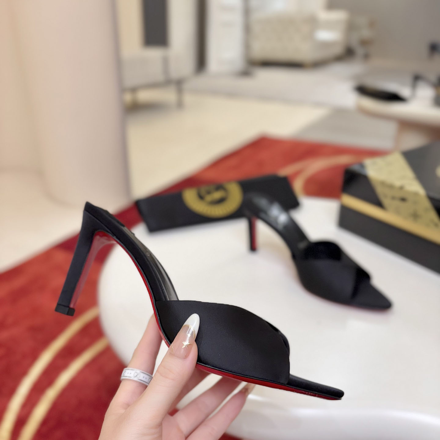 Christian Louboutin Fanny Slide 85 mm Mules - DesignerGu