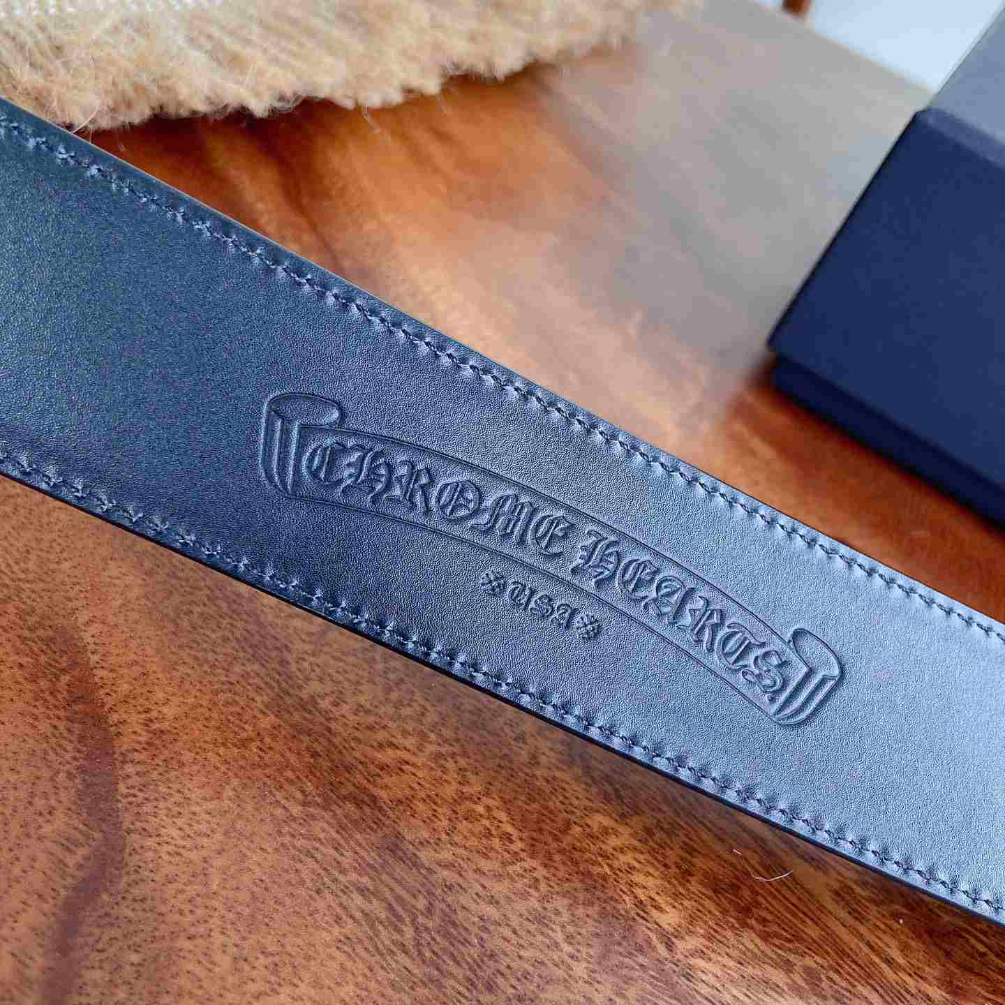 Chrome Hearts Leather Belt   - DesignerGu