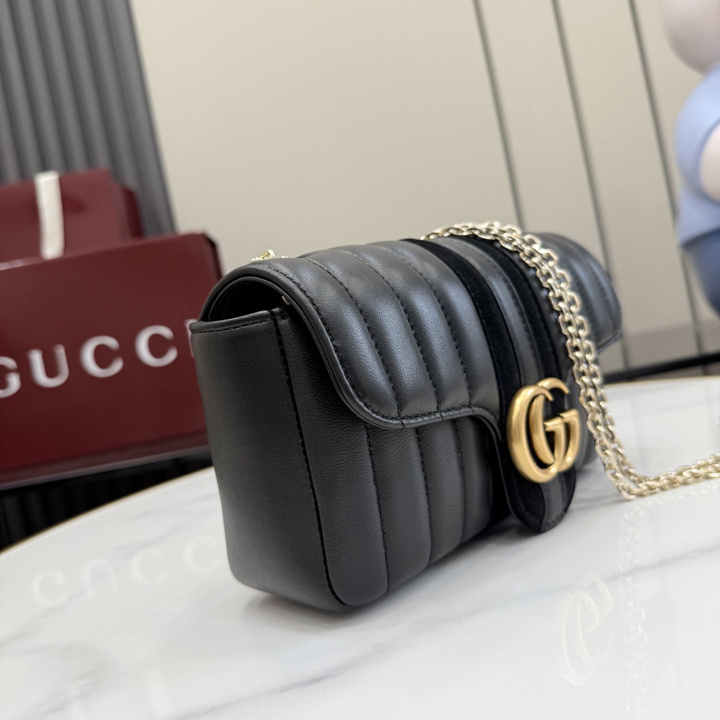 Gucci Jetset GG Marmont Small Shoulder Bag A006X1 - DesignerGu