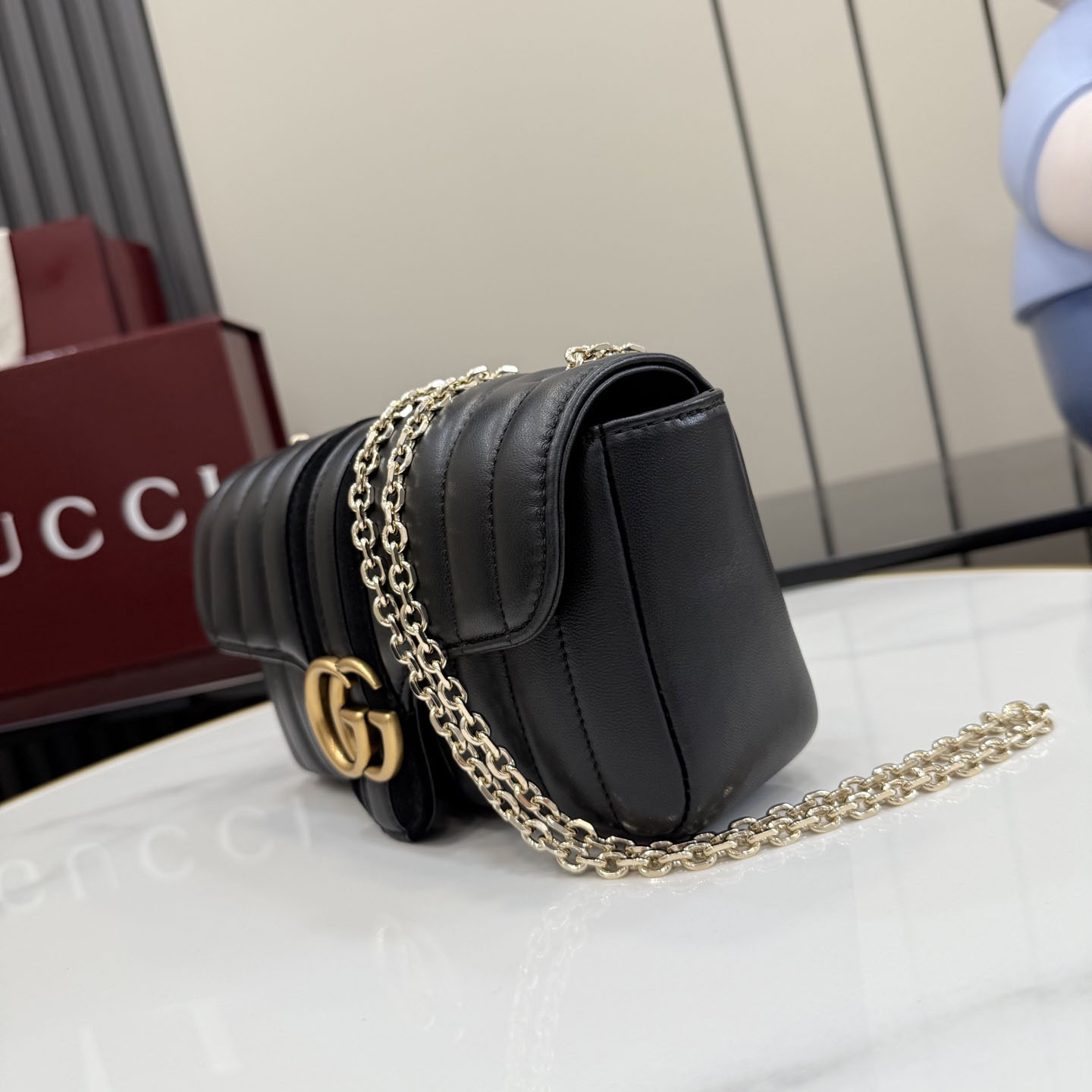 Gucci Jetset GG Marmont Small Shoulder Bag A006X1 - DesignerGu
